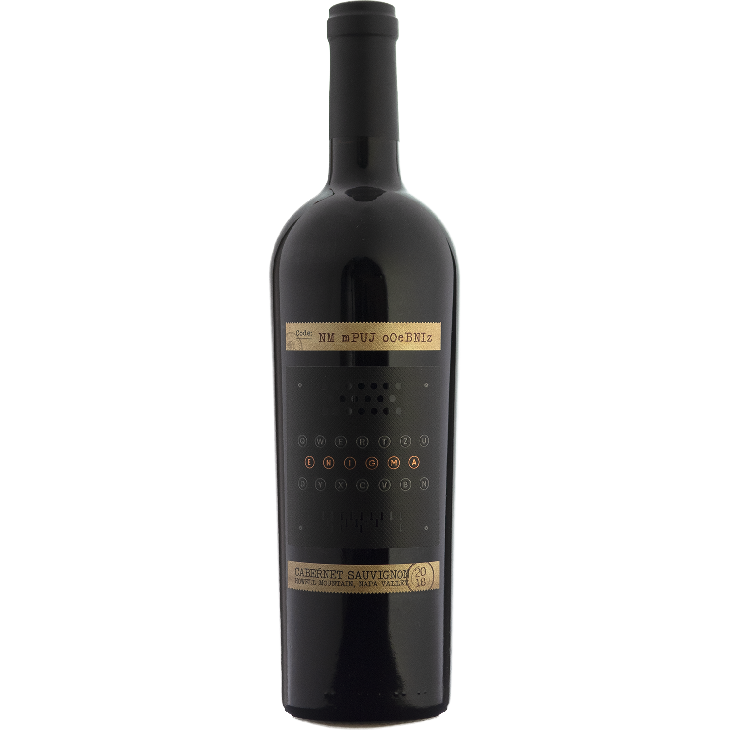 Enigma 2018 Howell Mountain Cabernet Sauvignon 750ml Wine Bottle