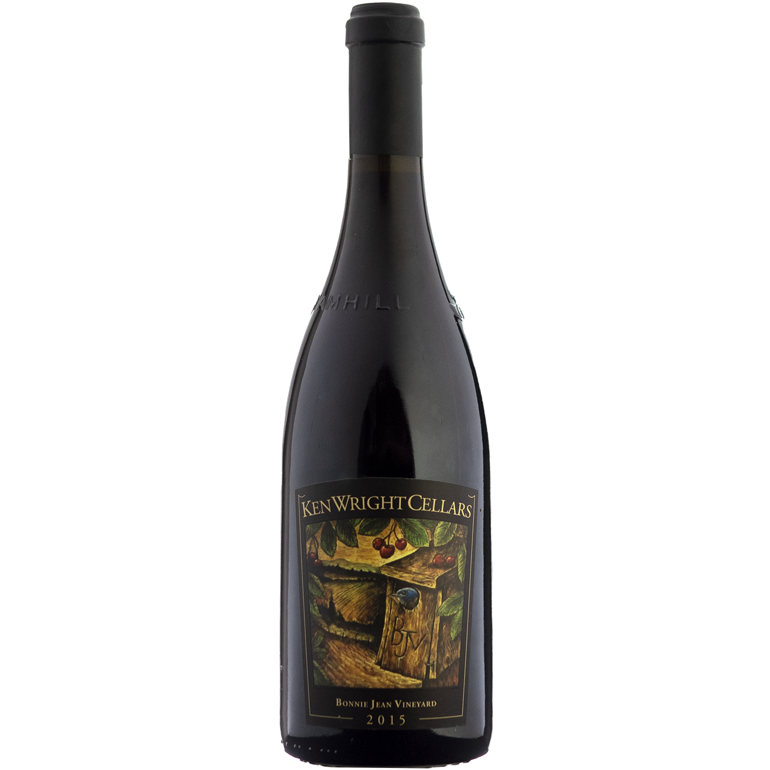 Ken Wright Cellars 2015 Bonnie Jean Vineyard Willamette Valley Pinot Noir 750ml Wine Bottle