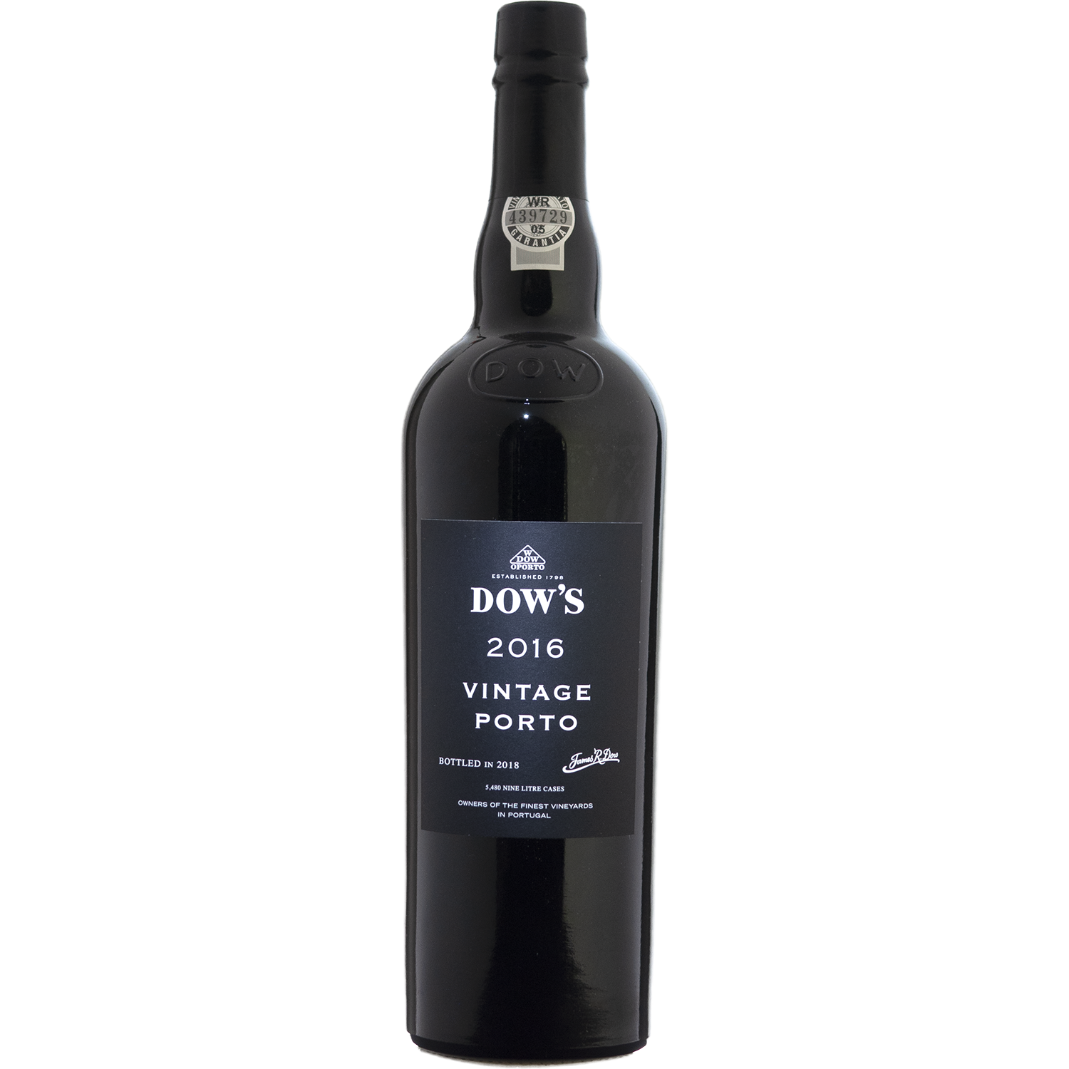 Dow's 2016 Vintage Port 750ml Wine Bottle