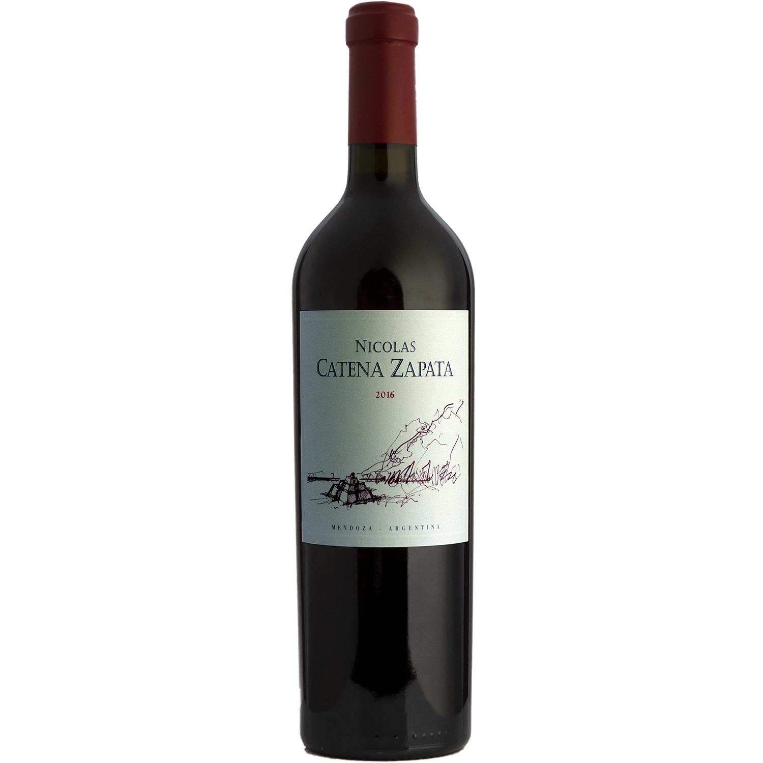 Bodega Catena Zapata 2016 'Nicolás' Mendoza Cabernet Blend 750ml Wine Bottle