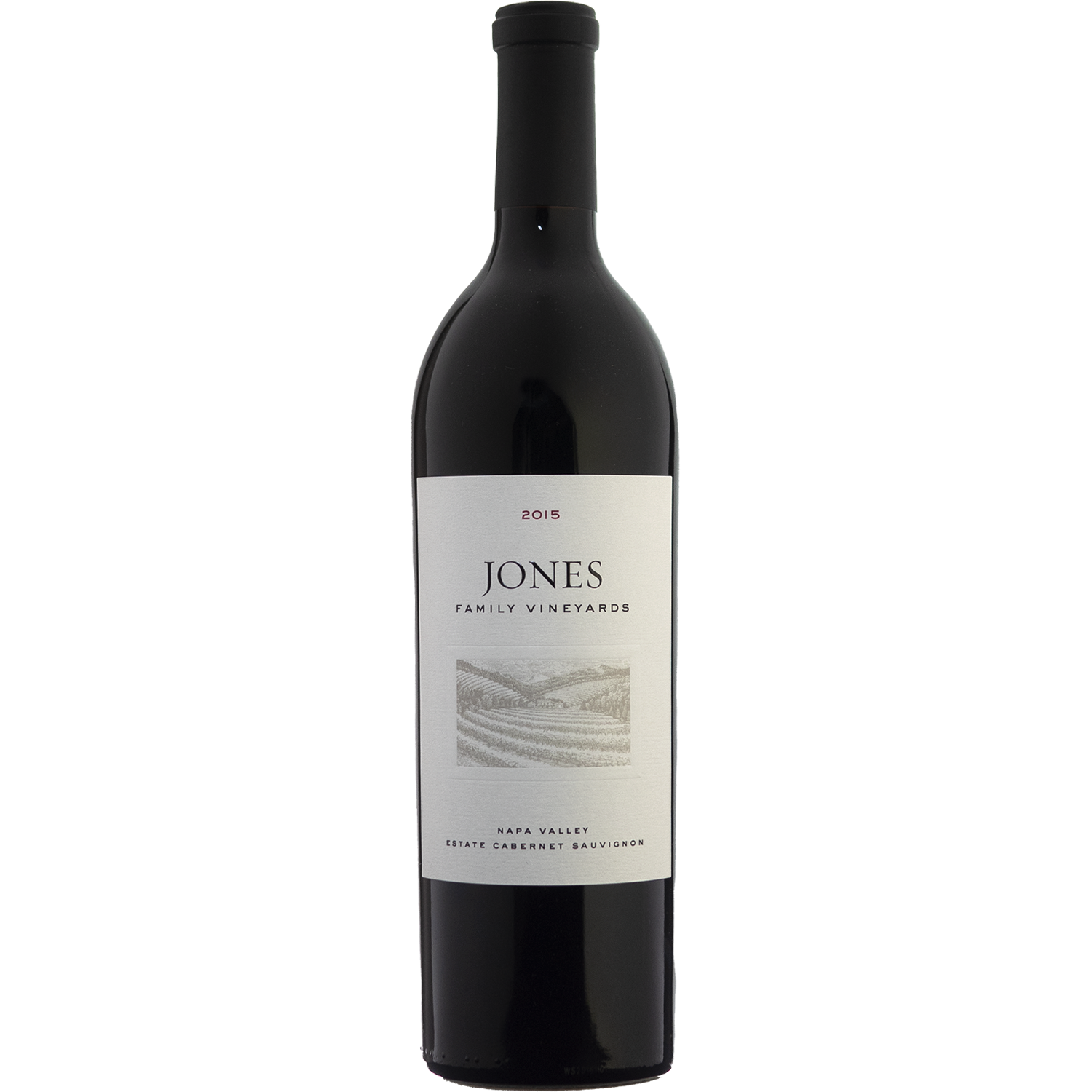 Jones Family Vineyards 2015 Napa Valley Estate Cabernet Sauvignon 750ml Wine Bottle