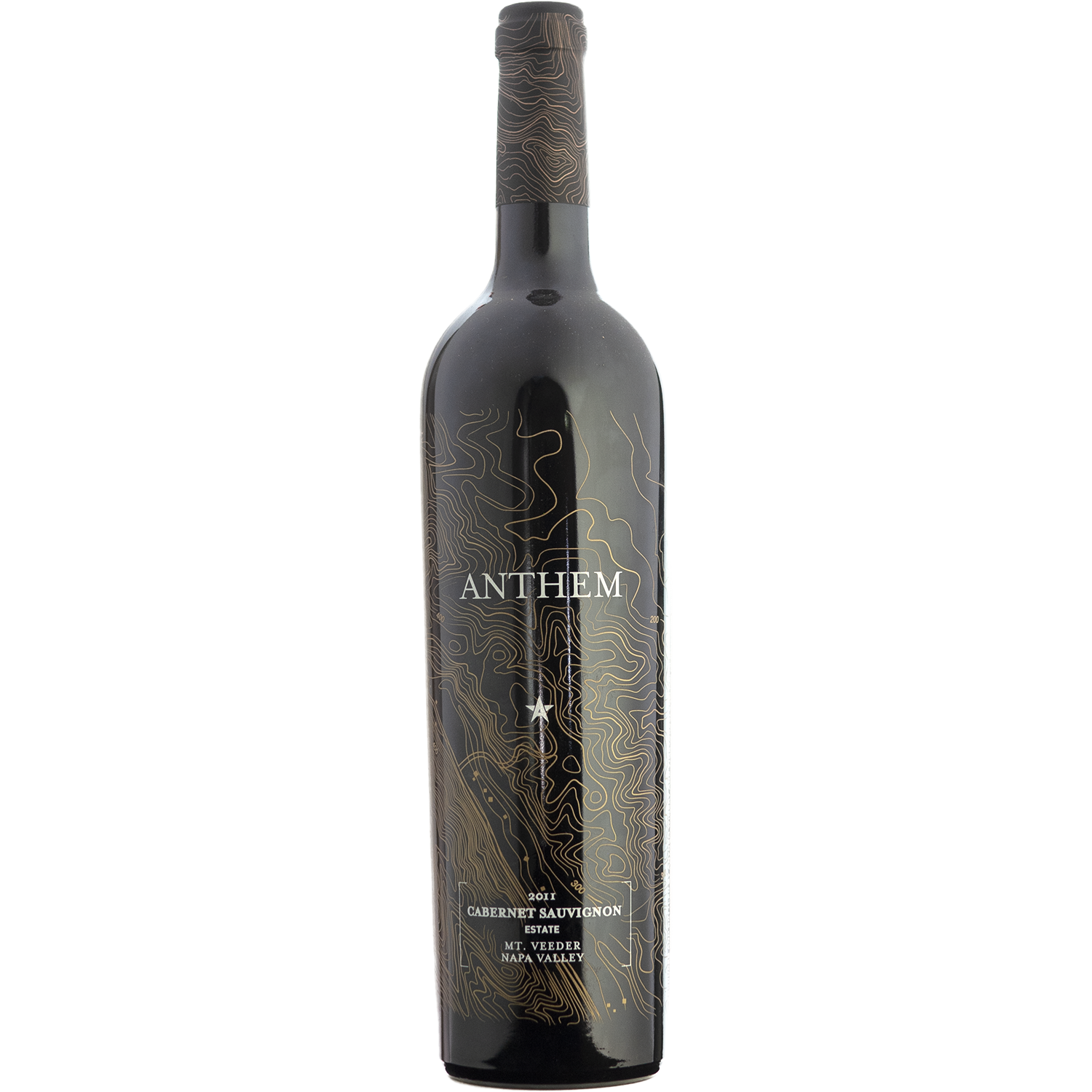 Anthem 2011 Mt. Veeder Estate Cabernet Sauvignon 750ml Wine Bottle