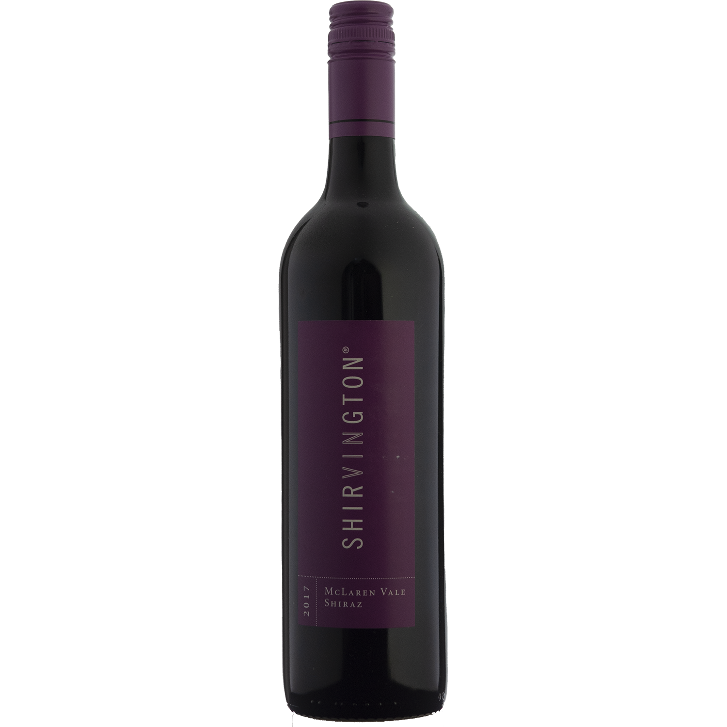 Shirvington 2017 McLaren Vale Estate Shiraz 750ml Wine Bottle