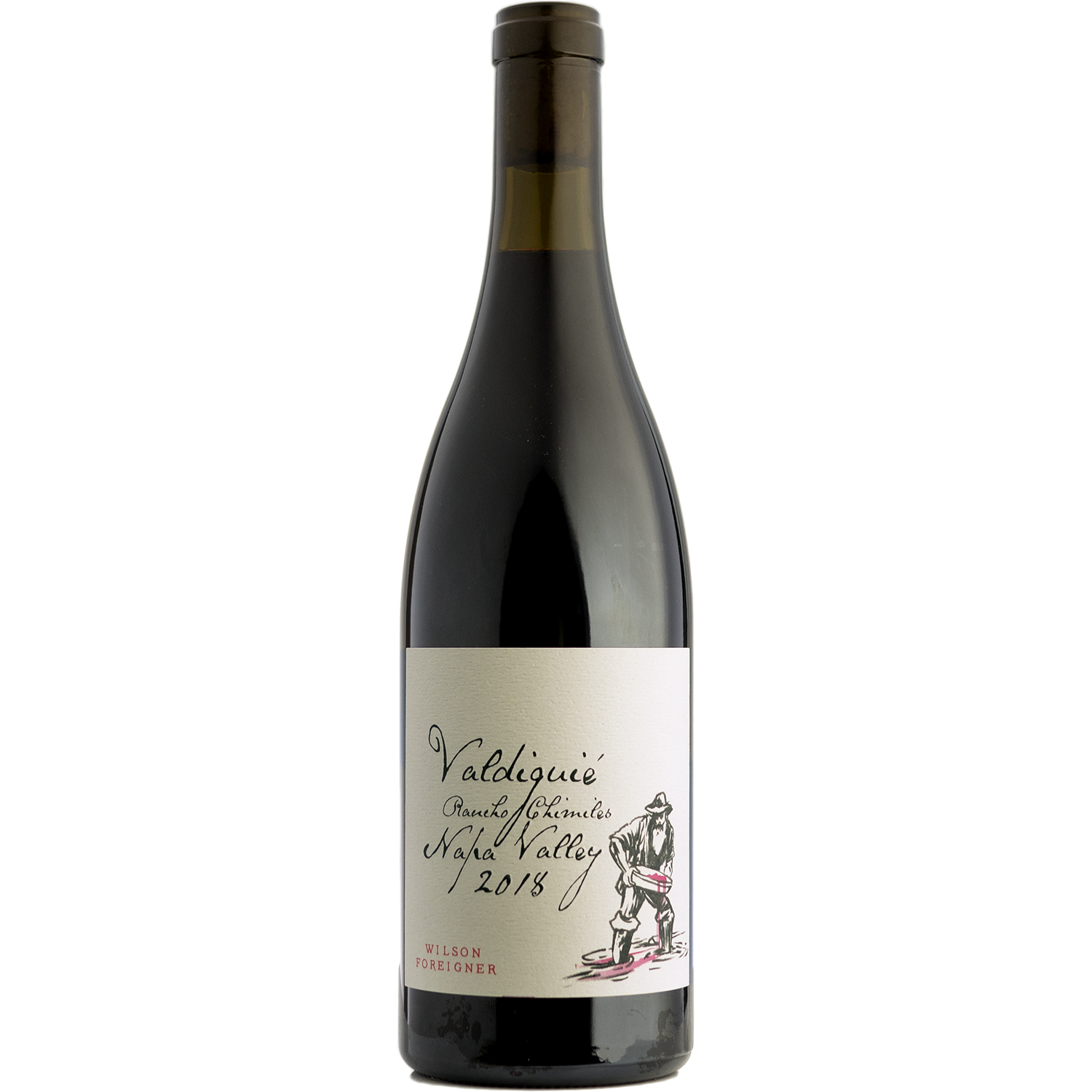 Wilson Foreigner 2018 Rancho Chimiles Napa Valley Valdiguié 750ml Wine Bottle