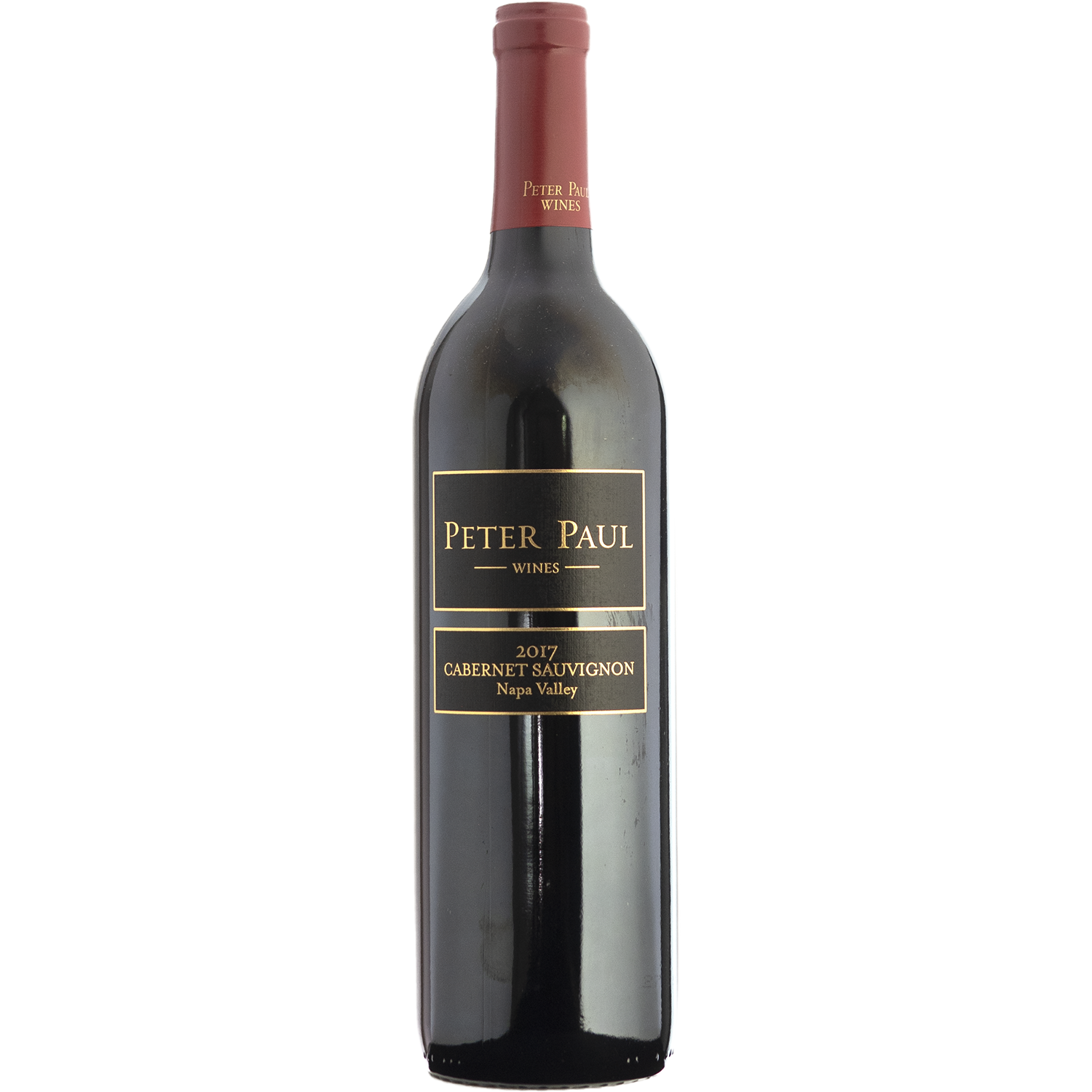 Peter Paul Wines 2017 Napa Valley Cabernet Sauvignon 750ml Wine Bottle