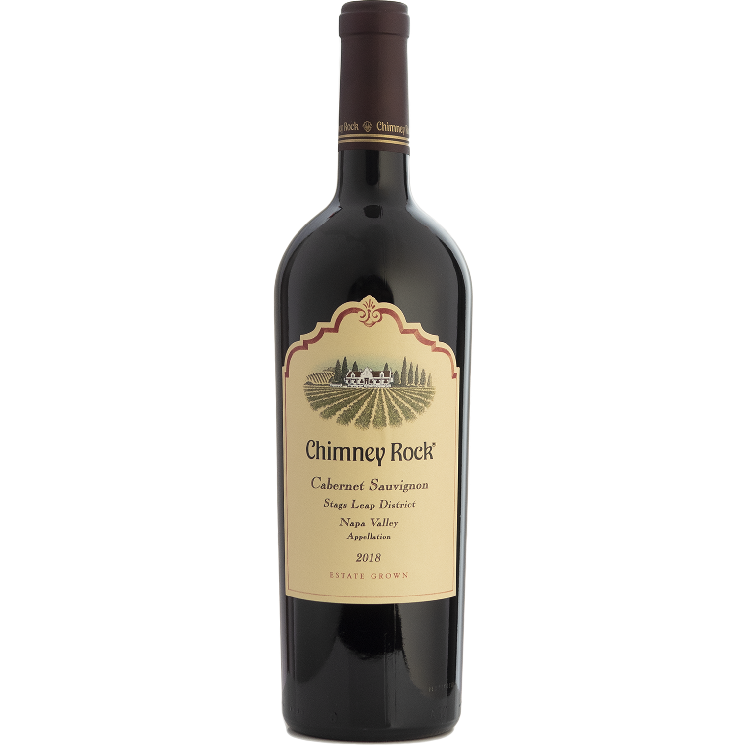 Chimney Rock 2018 Stags Leap District Estate Cabernet Sauvignon 750ml Wine Bottle