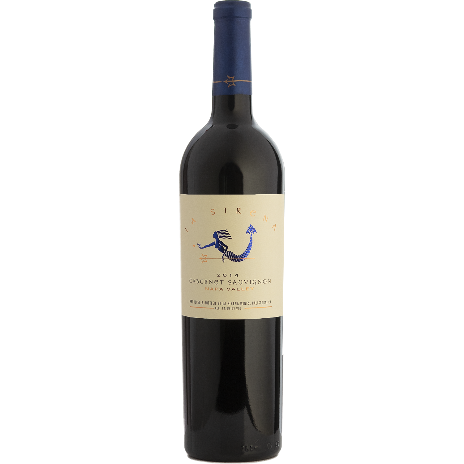 La Sirena 2014 Napa Valley Cabernet Sauvignon 750ml Wine Bottle