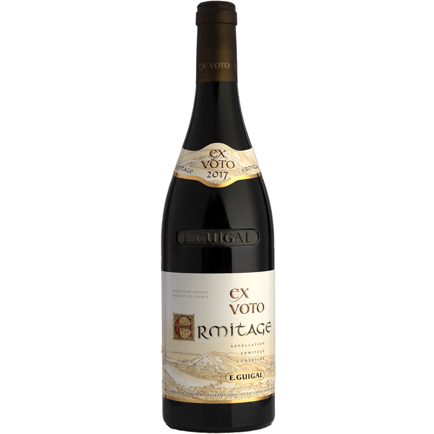 E. Guigal 2017 'Ex Voto' Ermitage Rouge 750ml Wine Bottle