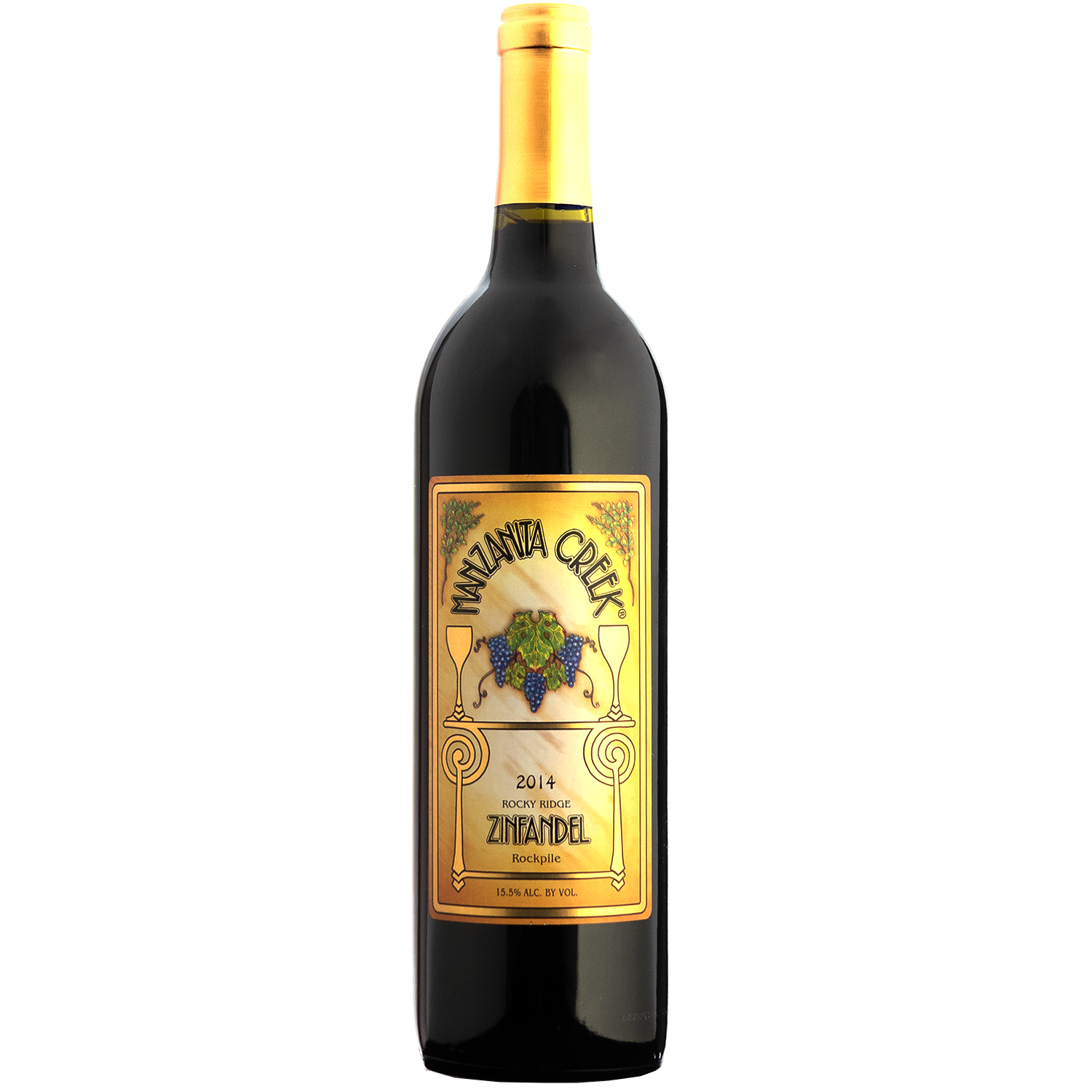 Manzanita Creek 2014 'Rocky Ridge' Rockpile Zinfandel 750ml Wine Bottle
