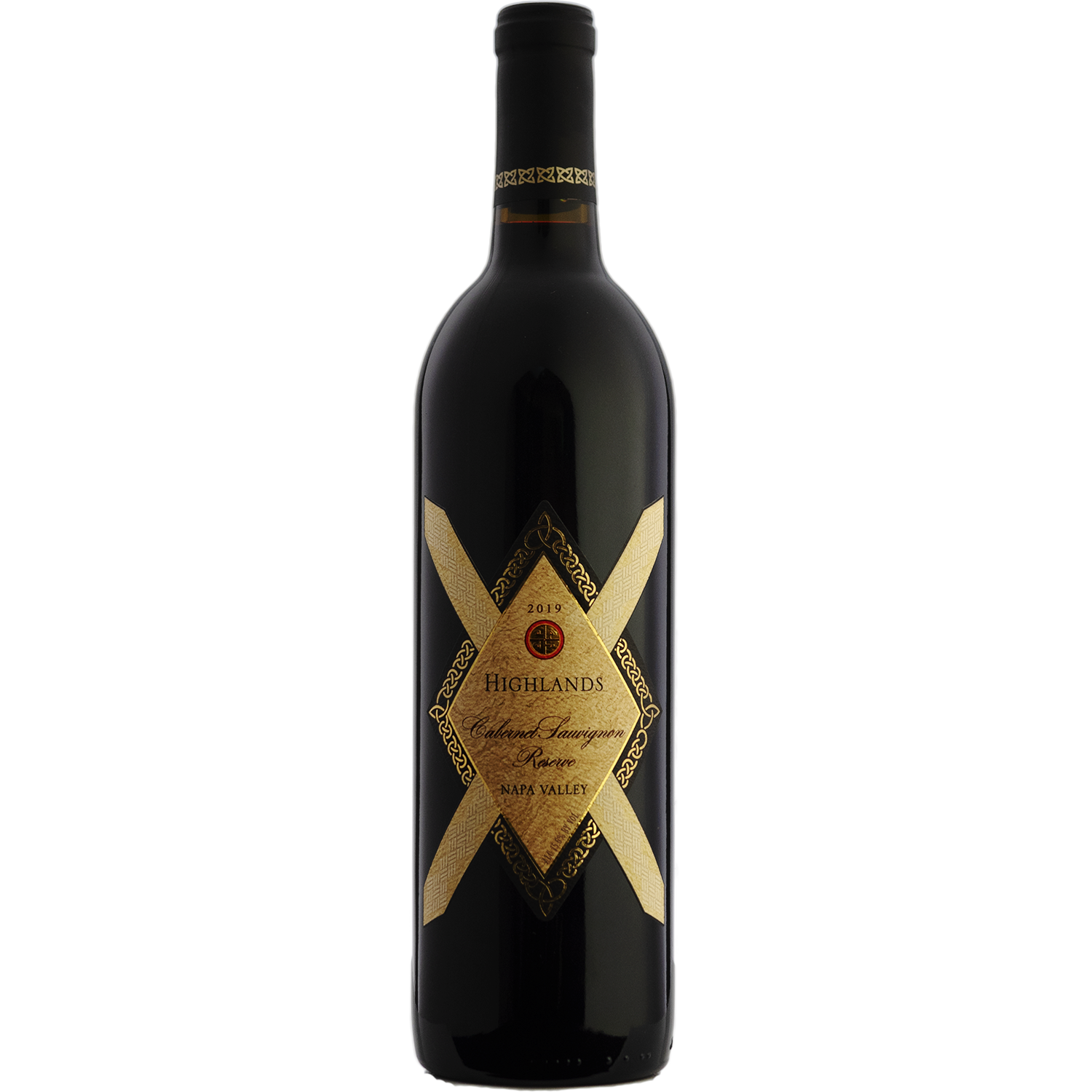 Highlands 2019 Napa Valley Reserve Cabernet Sauvignon 750ml Wine Bottle