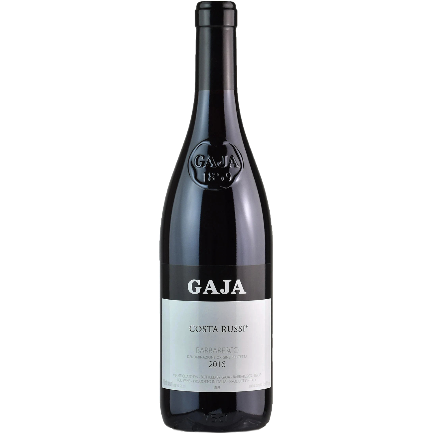 GAJA 2016 'Costa Russi' Barbaresco 750ml Wine Bottle