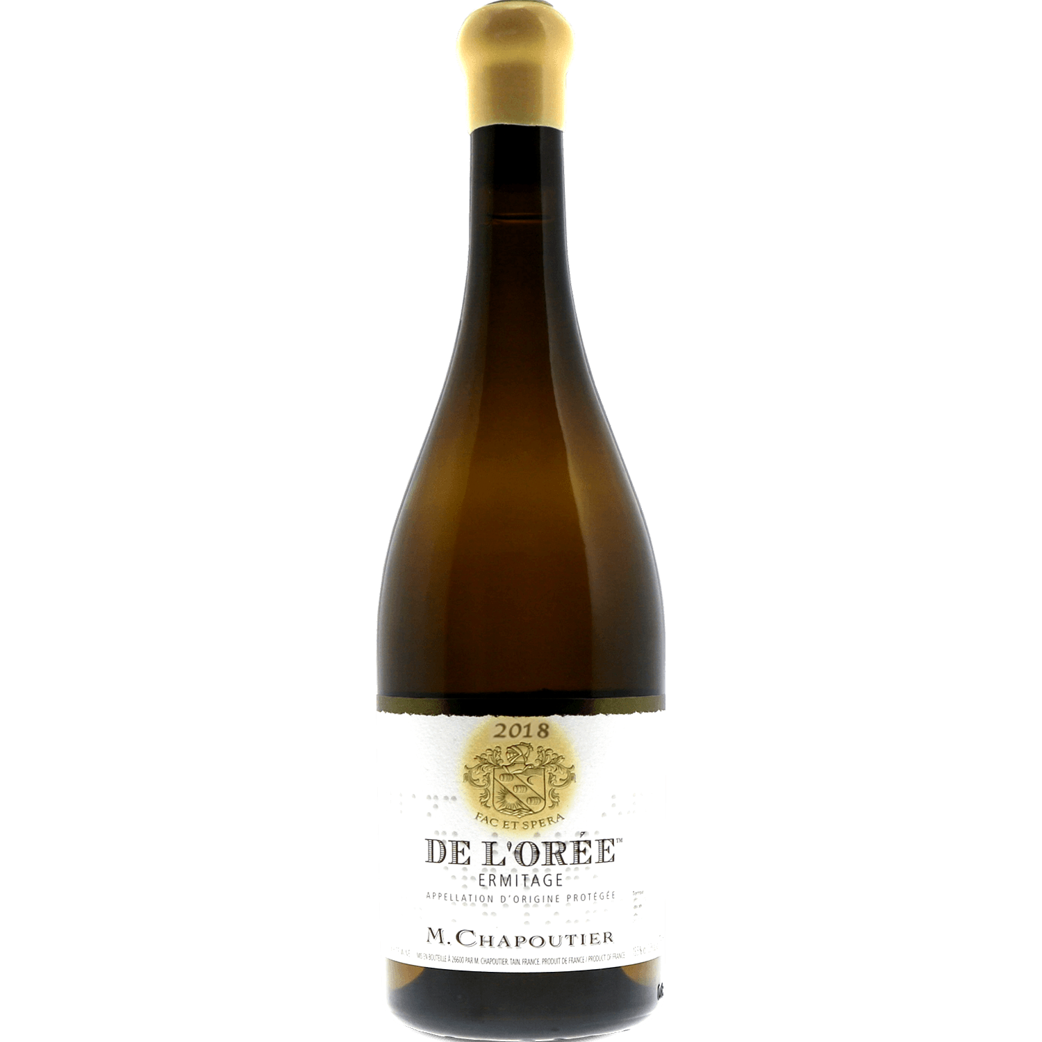 M. Chapoutier 2018 'Cuvée de l'Orée' Ermitage Blanc 750ml Wine Bottle