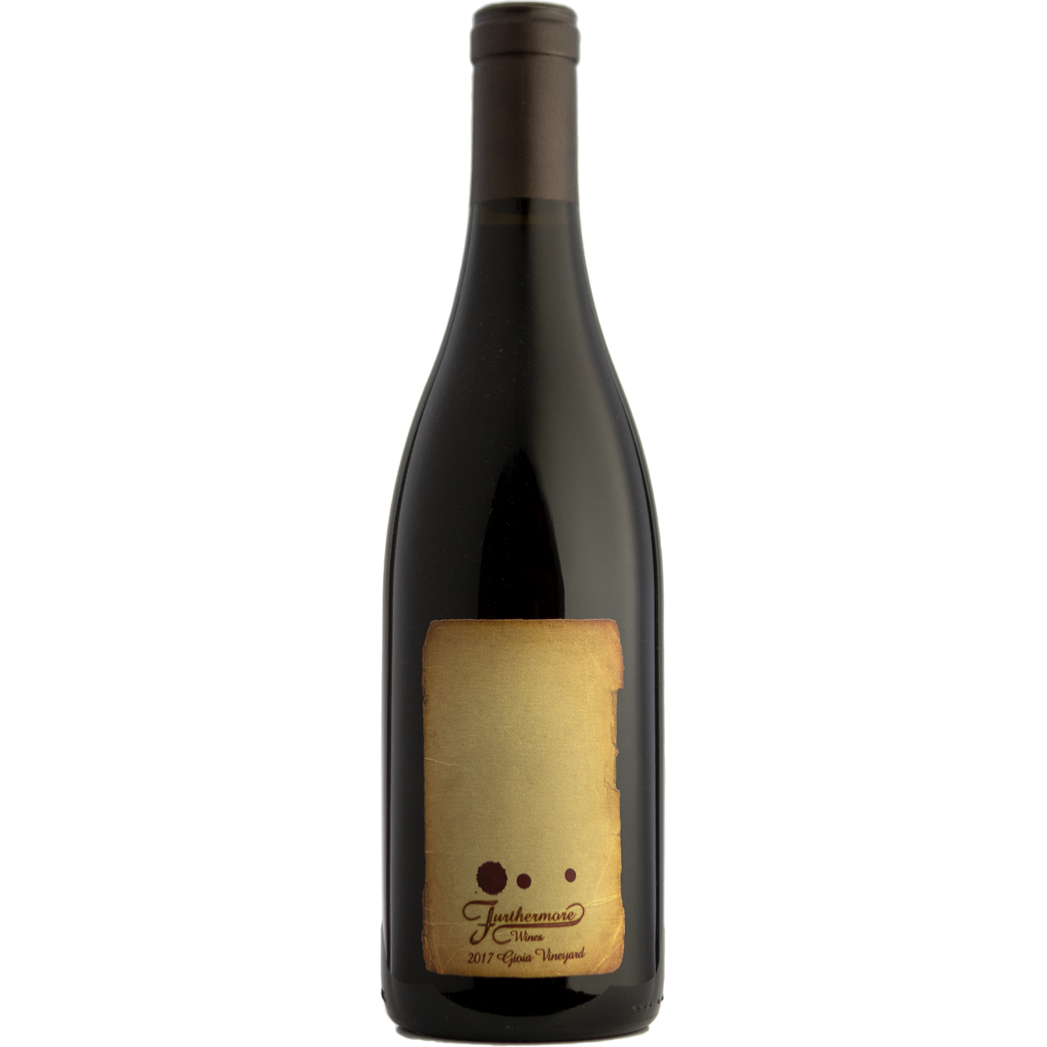 Furthermore 2017 Gioia  Vineyard Sonoma Coast Pinot Noir 750ml Wine Bottle