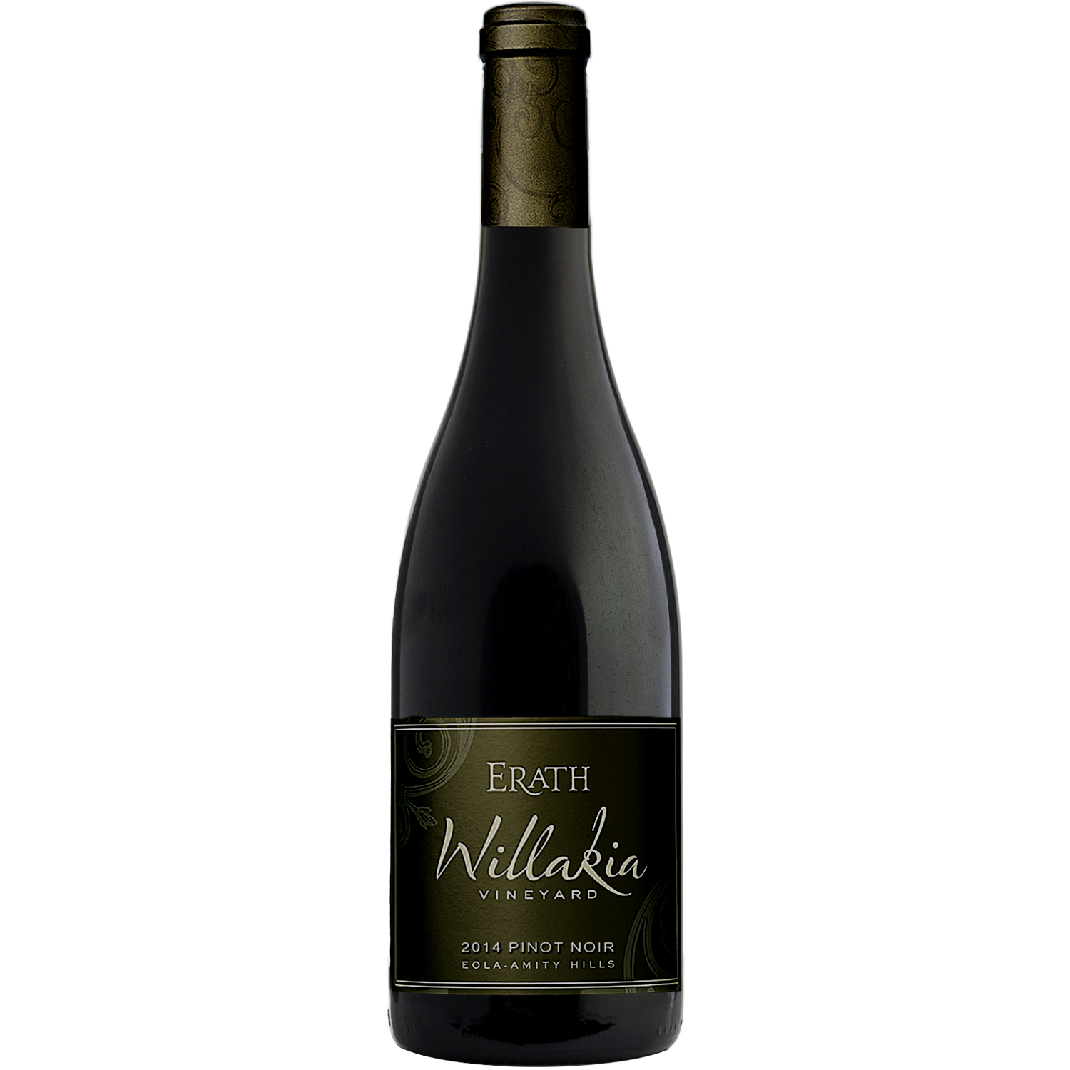 Erath Winery 2014 Willakia Vineyard Eola-Amity Hills Pinot Noir 750ml Wine Bottle