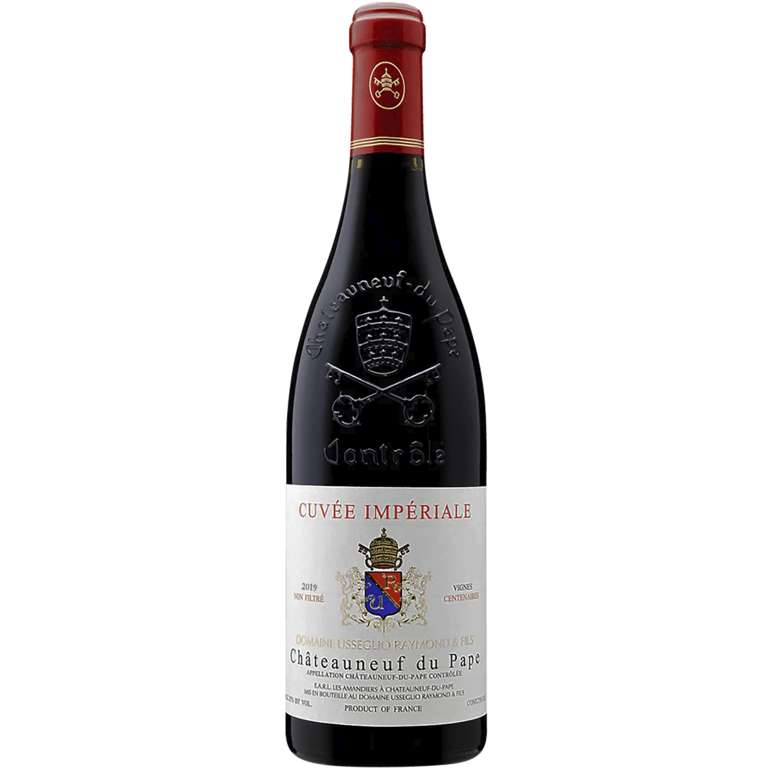 Domaine Raymond Usseglio 2019 'Cuvée Impériale' Vignes Centenaires Châteauneuf-du-Pape 750ml Wine Bottle