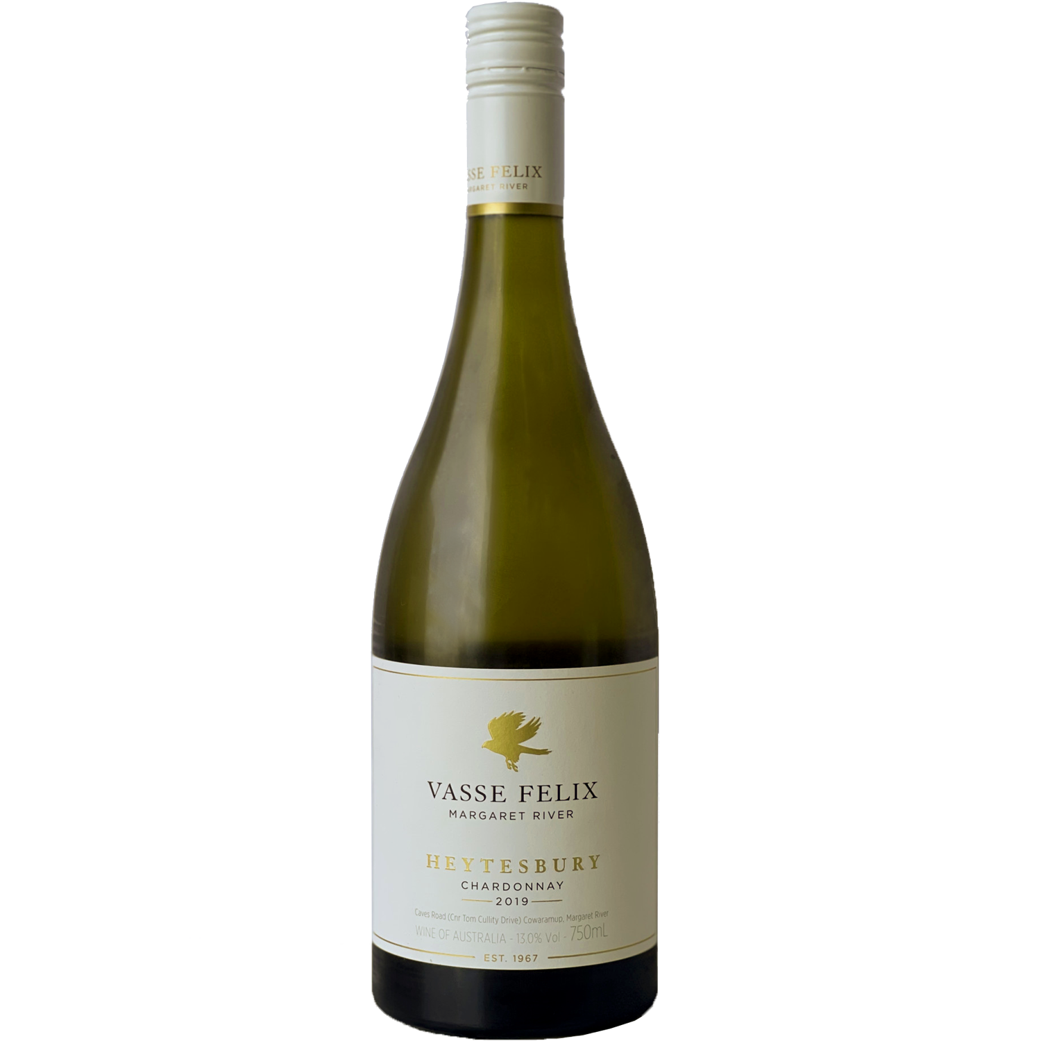 Vasse Felix 2019 'Heytesbury' Margaret River Chardonnay 750ml Wine Bottle