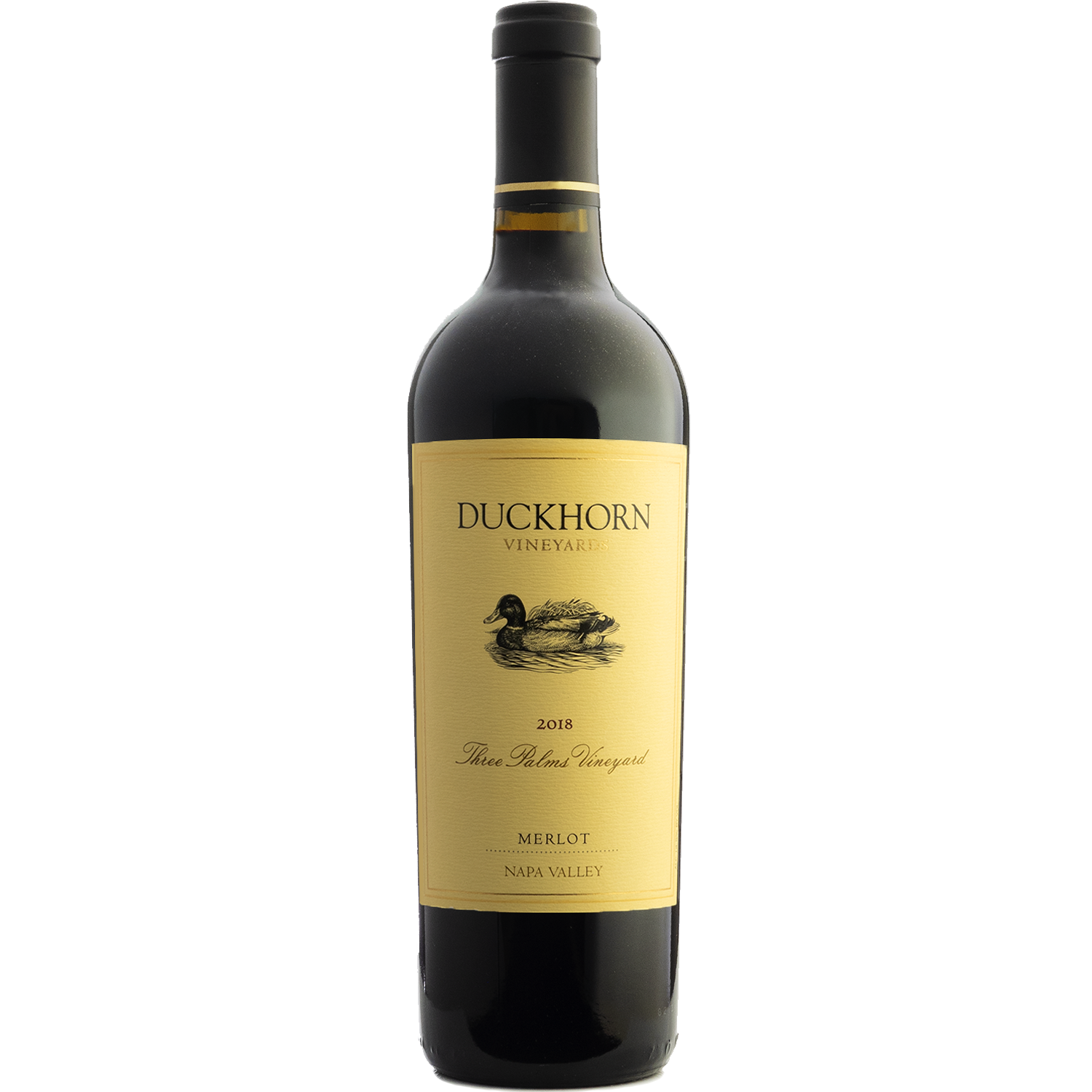 Duckhorn 2018 Three Palms Vineyard Merlot 750ml Wine Bottle