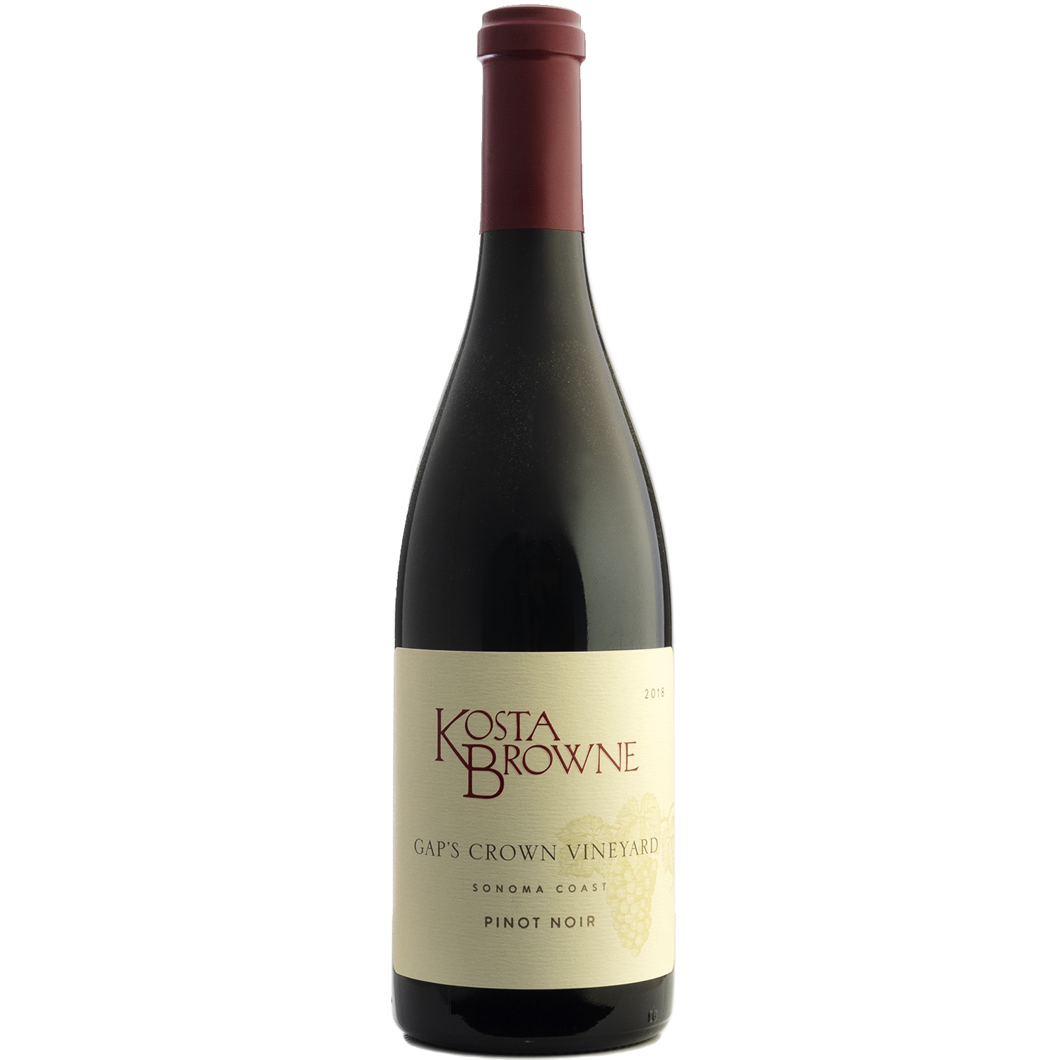 Kosta Browne 2018 Gap's Crown Sonoma Coast Pinot Noir 750ml Wine Bottle