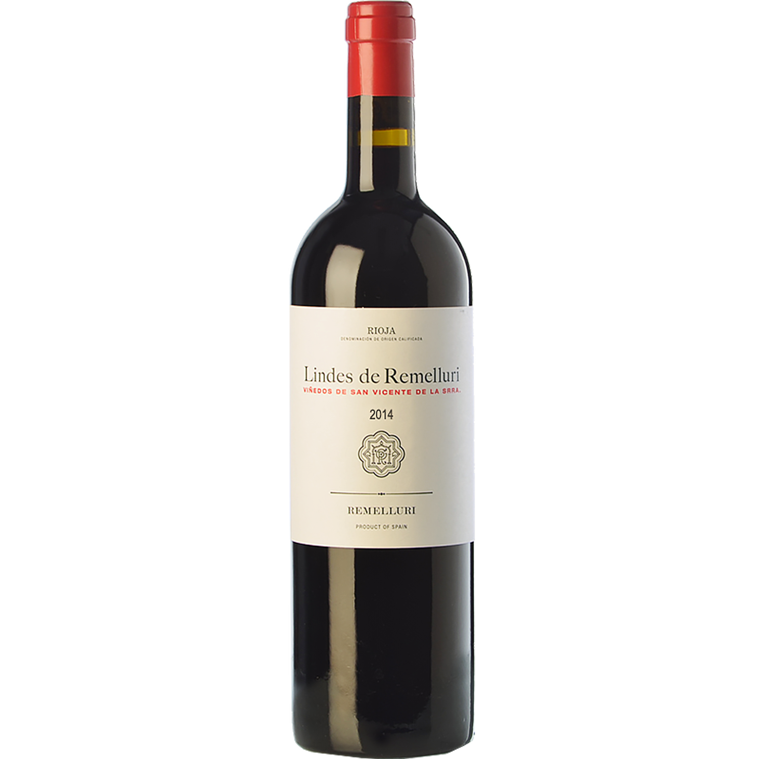 Remelluri 2014 'Lindes' Viñedos de San Vicente Rioja 750ml Wine Bottle