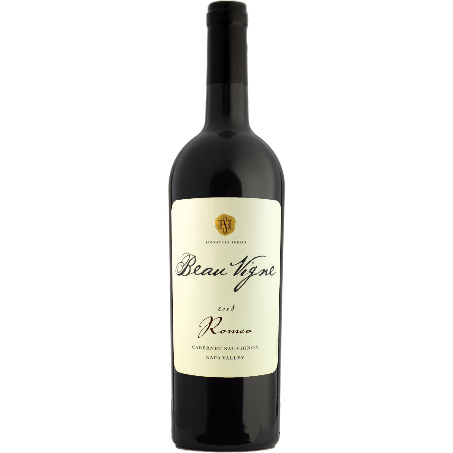 Beau Vigne 2018 'Romeo' Rutherford Cabernet Sauvignon 750ml Wine Bottle