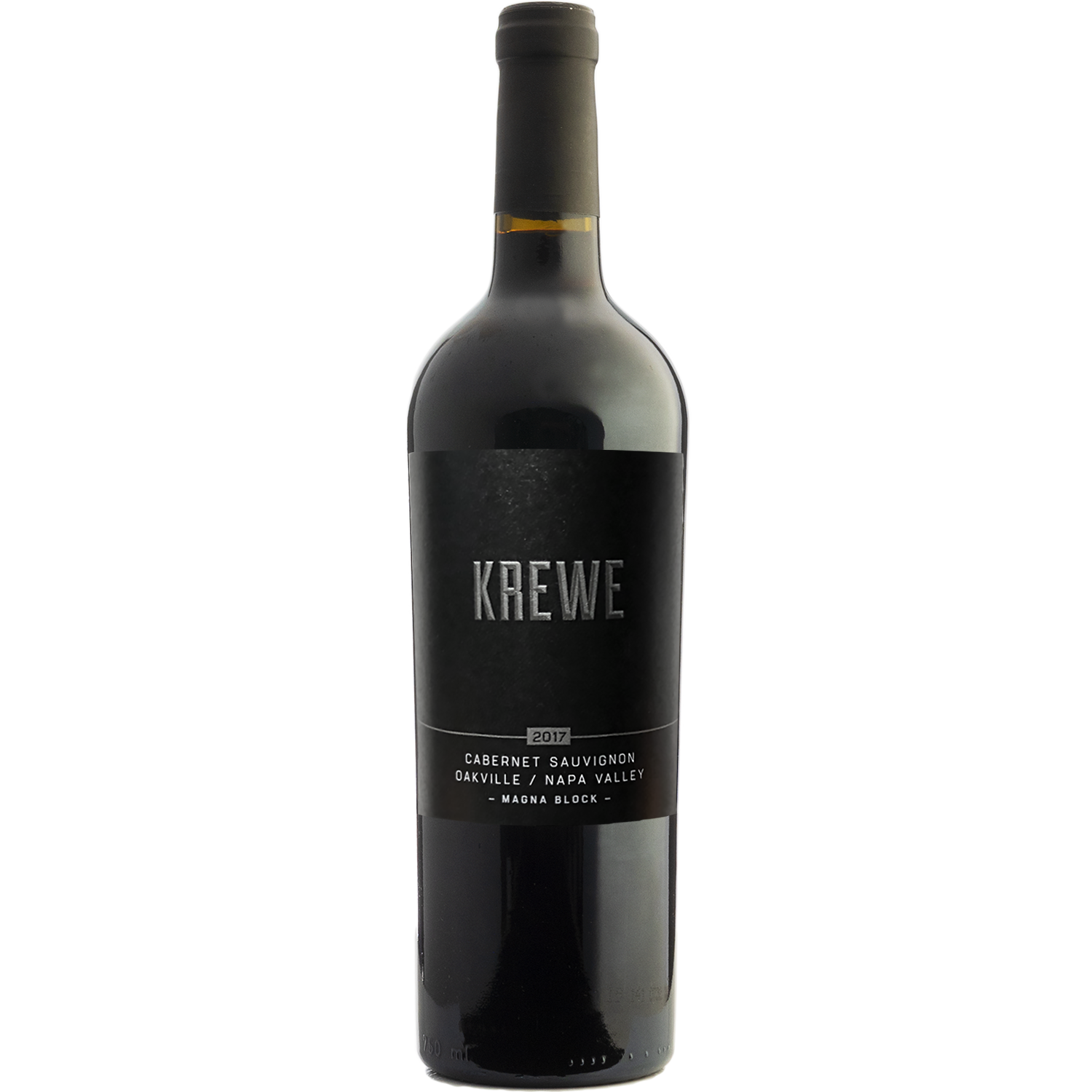 Krewe 2017 'Magna Block' Oakville Cabernet Sauvignon 750ml Wine Bottle