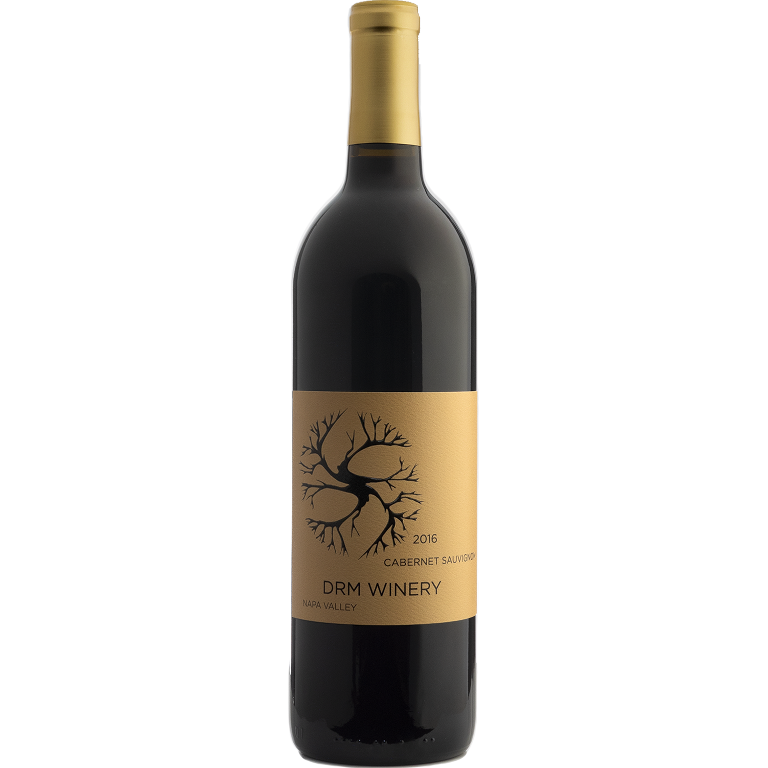 DRM Winery 2016 Napa Valley Cabernet Sauvignon 750ml Wine Bottle