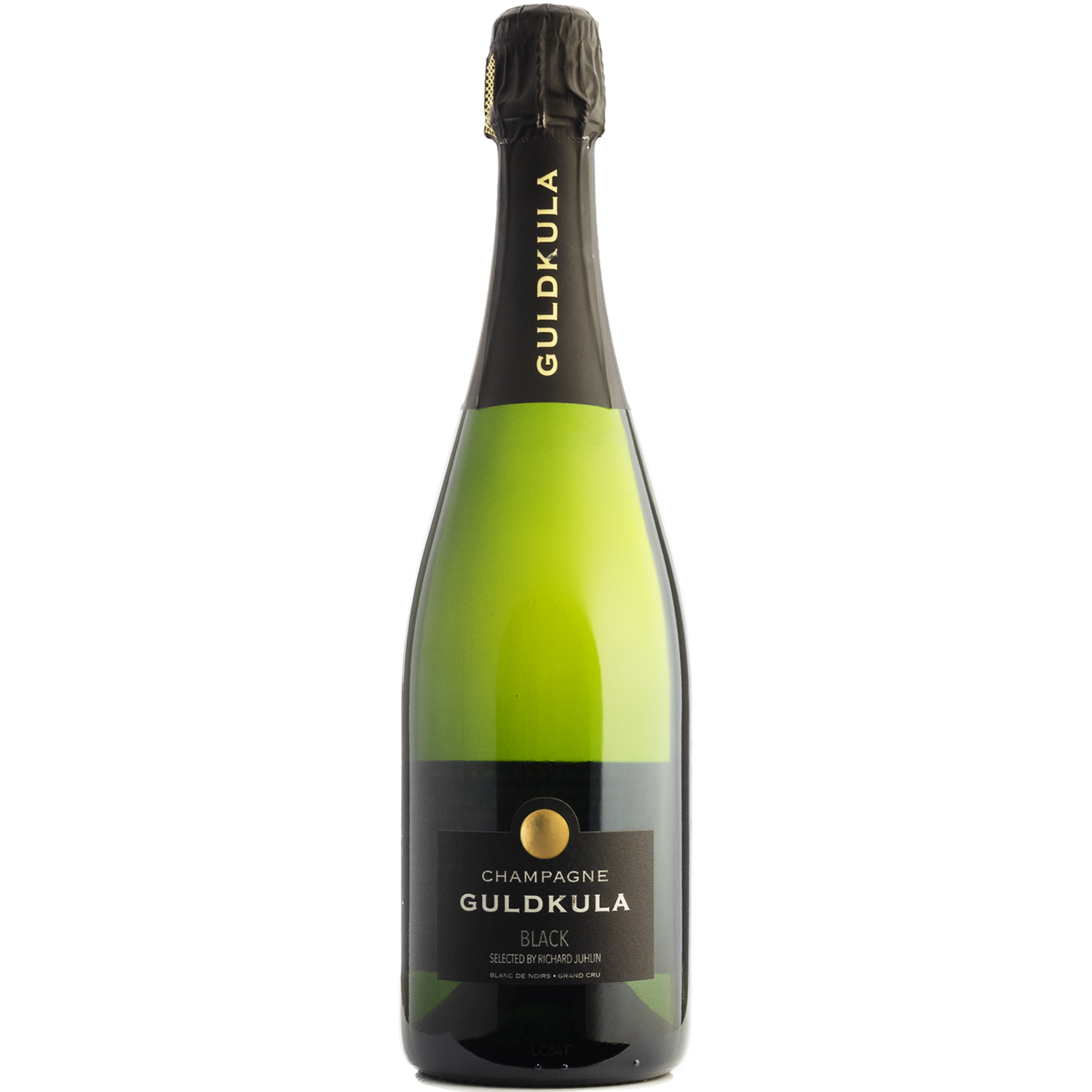 Champagne Guldkula NV 'Black Label' Brut Blanc de Noirs Grand Cru 750ml Wine Bottle