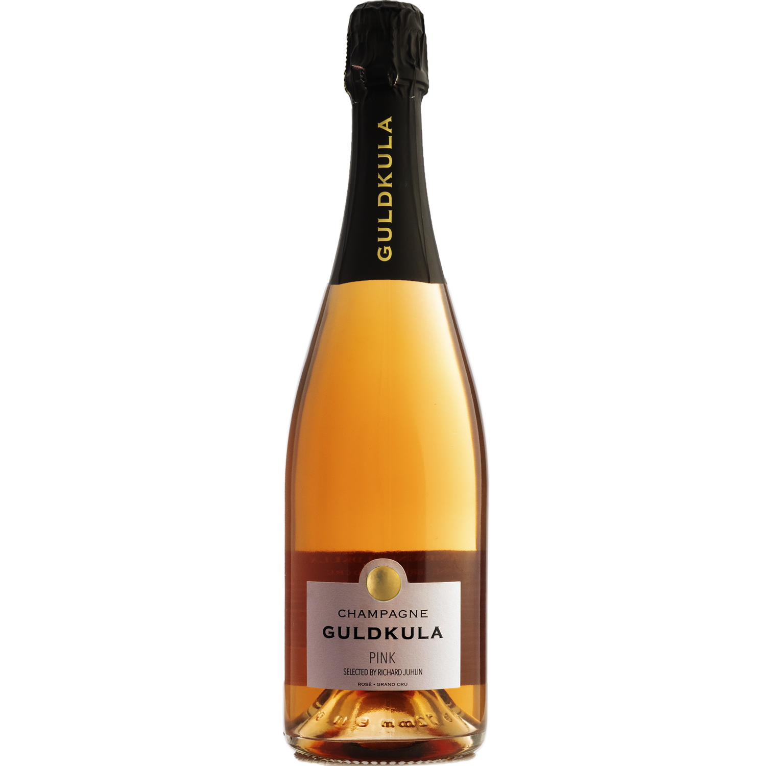 Champagne Guldkula NV 'Pink Label' Brut Rosé Grand Cru 750ml Wine Bottle