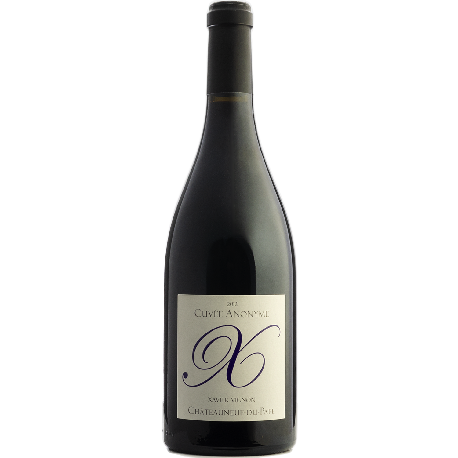 Xavier Vignon 2012 'Cuvée Anonyme' Châteauneuf-du-Pape 750ml Wine Bottle
