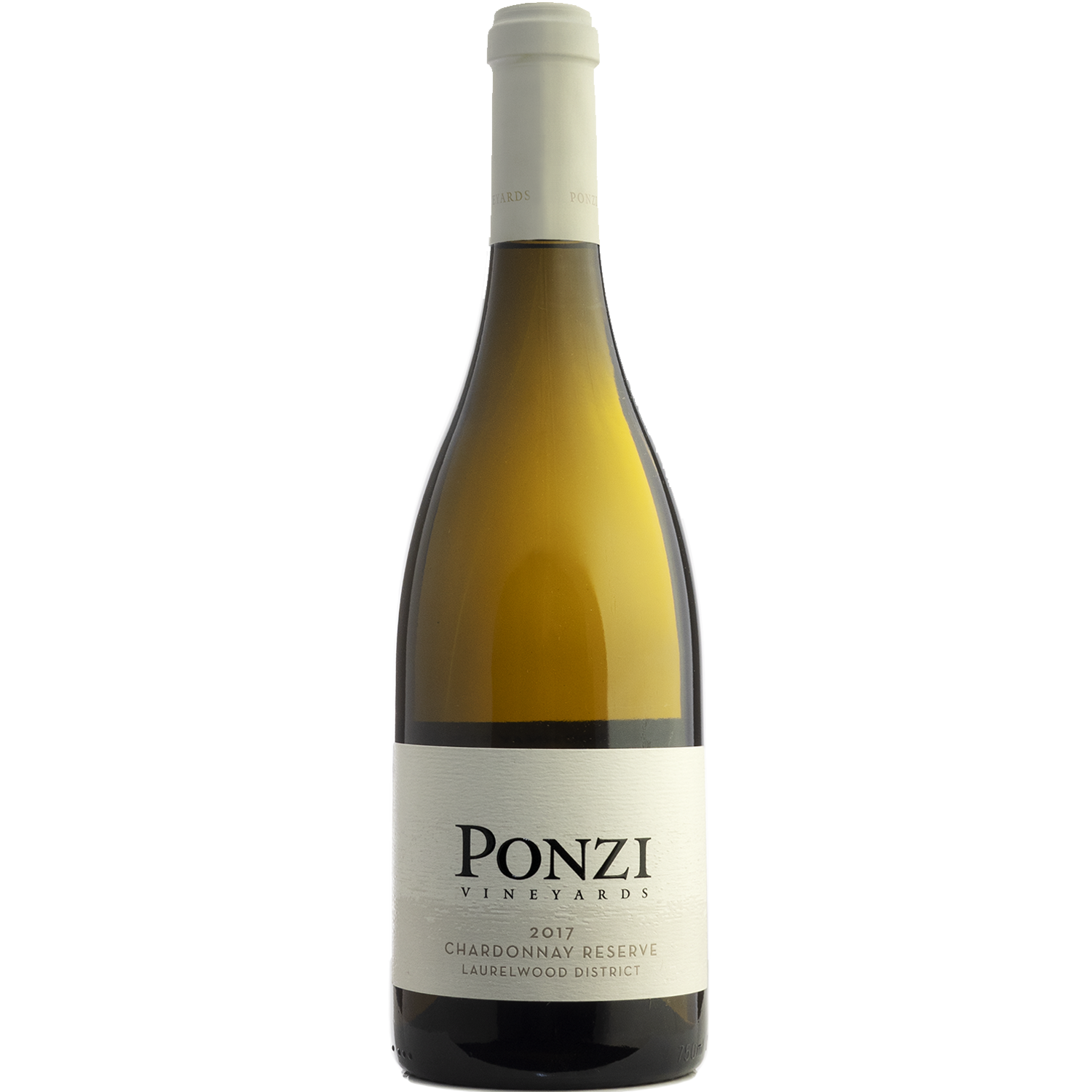 Ponzi Vineyards 2017 Laurelwood District Reserve Chardonnay 750ml Wine Bottle