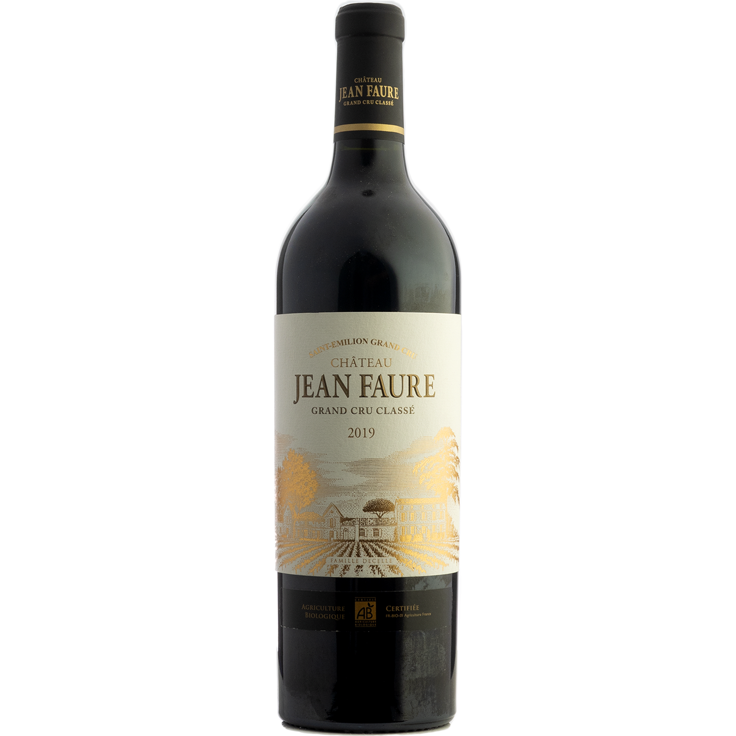 Château Jean Faure 2019 St.-Émilion Grand Cru 750ml Wine Bottle