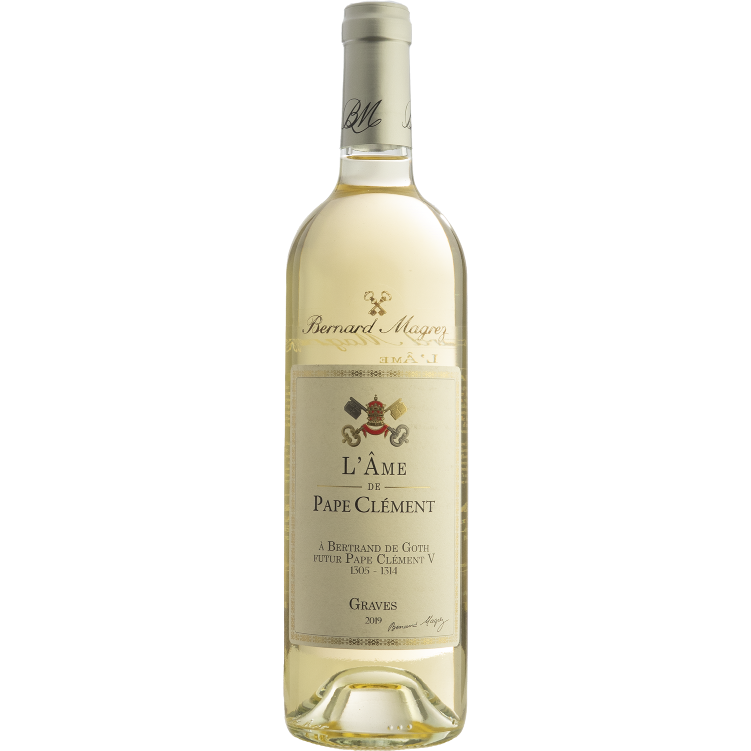 Château Pape Clément 2019 'L'Âme de Pape Clément' Graves Blanc 750ml Wine Bottle