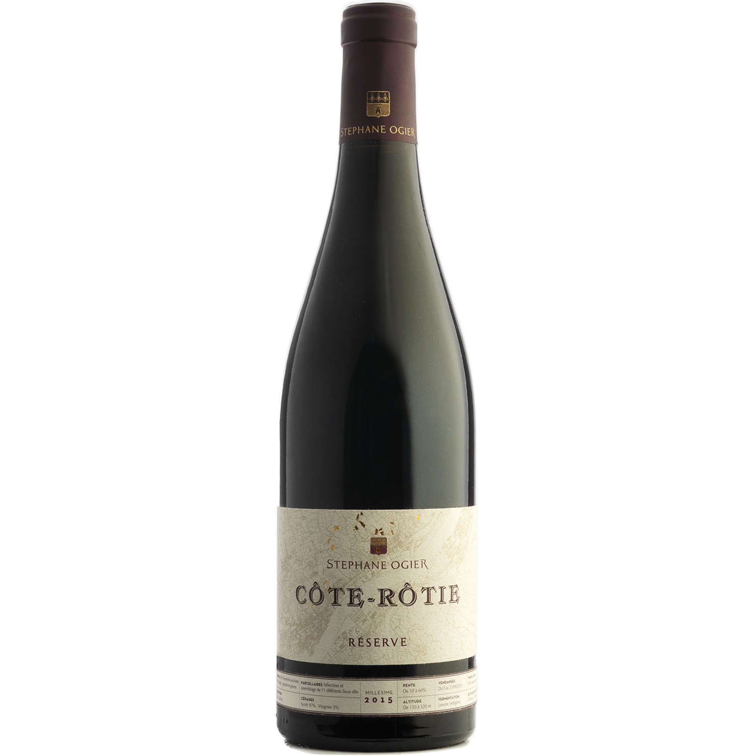 Stéphane Ogier 2015 'Réserve' Côte-Rôtie 750ml Wine Bottle