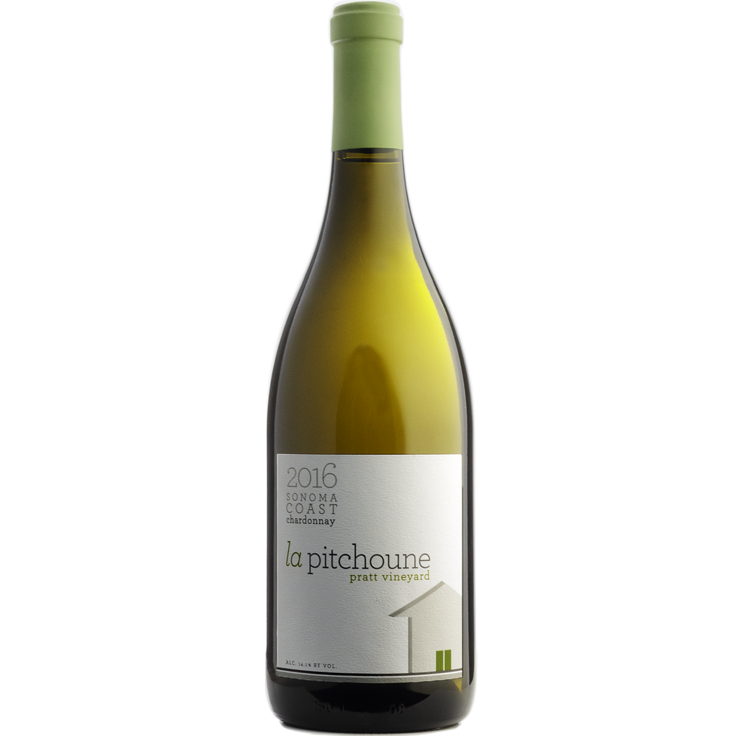 La Pitchoune 2016 Pratt Vineyard Russian River Chardonnay 750ml Wine Bottle
