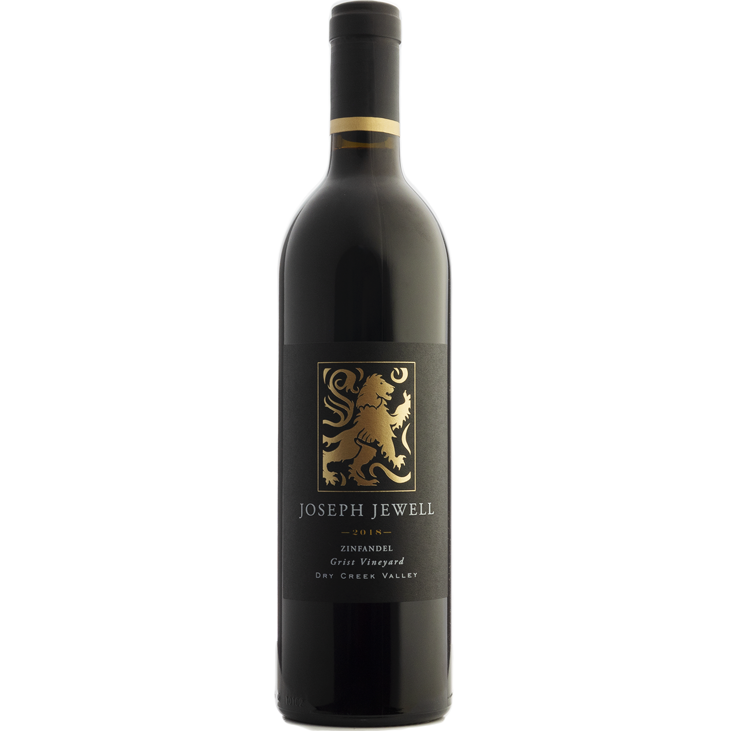 Joseph Jewell 2018 Grist Vineyard Dry Creek Valley Zinfandel 750ml Wine Bottle
