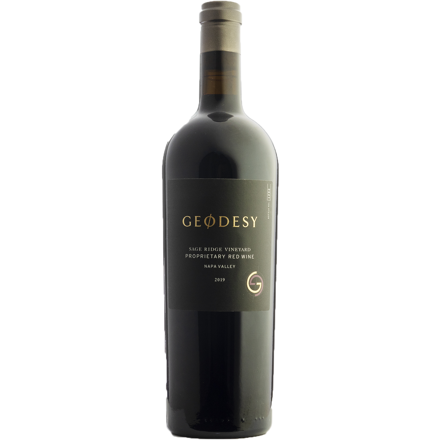 Geodesy 2019 Sage Ridge Vineyard Napa Valley Red 750ml Wine Bottle