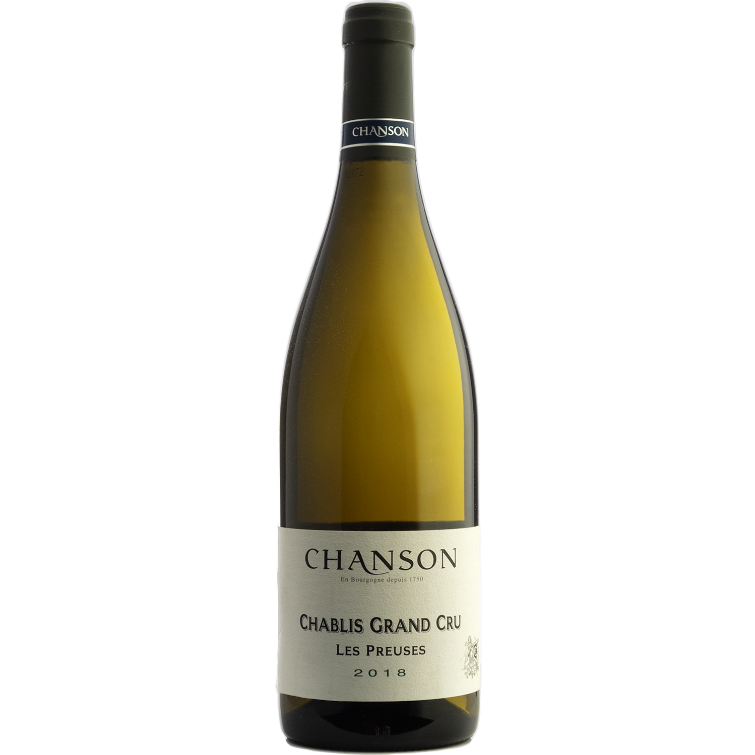Domaine Chanson 2018 Les Preuses Chablis Grand Cru 750ml Wine Bottle