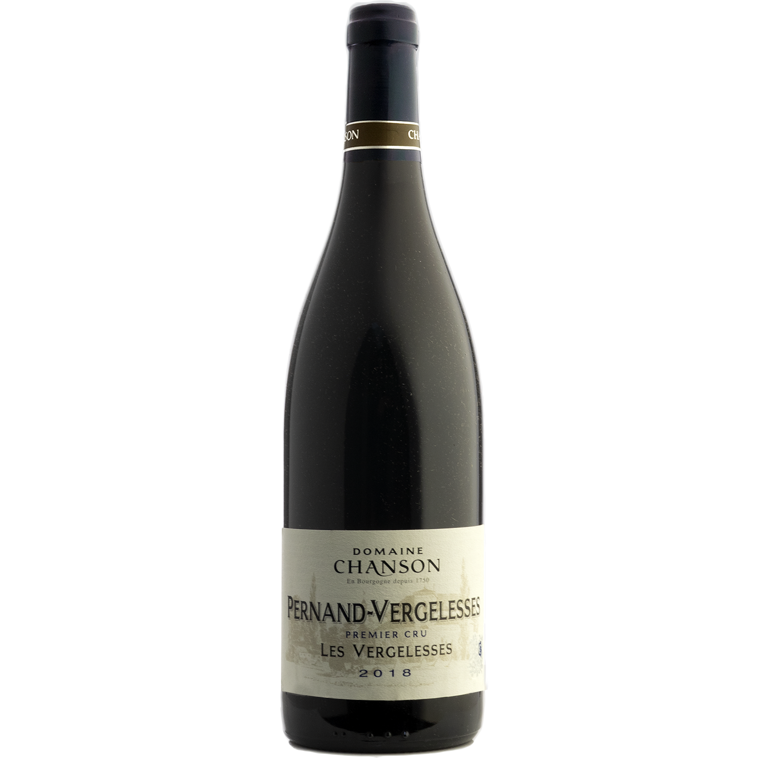 Domaine Chanson 2018 Pernand-Vergelesses Les Vergelesses Rouge 1er Cru 750ml Wine Bottle