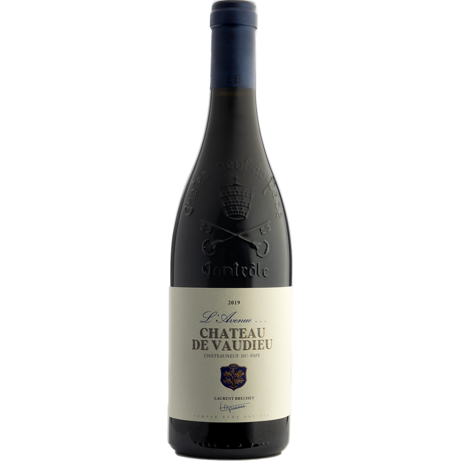 Château de Vaudieu 2019 'L'Avenue' Châteauneuf-du-Pape 750ml Wine Bottle