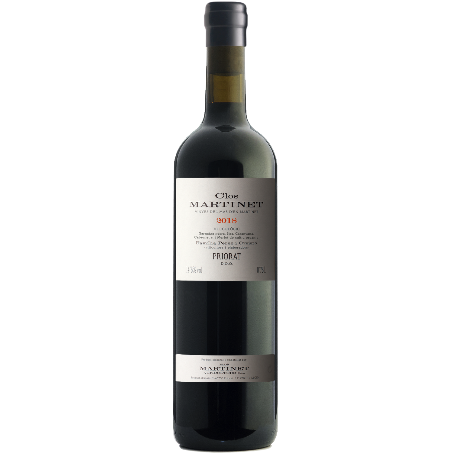 Mas Martinet 2018 'Clos Martinet' Priorat 750ml Wine Bottle
