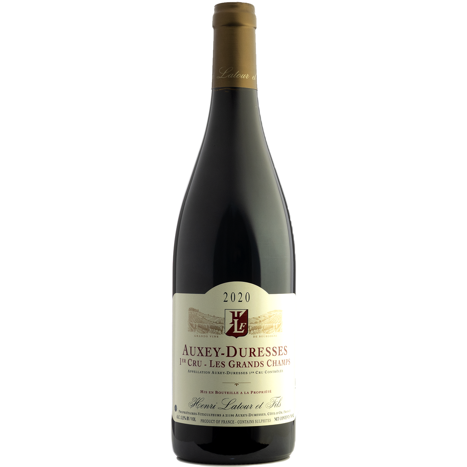Domaine Henri Latour 2020 Auxey-Duresses Les Grands Champs 1er Cru 750ml Wine Bottle