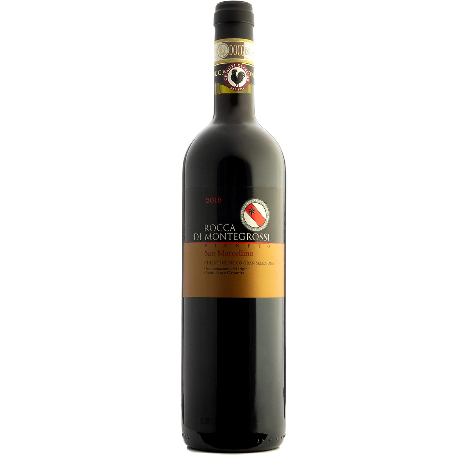 Rocca di Montegrossi 2016 'San Marcellino' Gran Selezione 750ml Wine Bottle