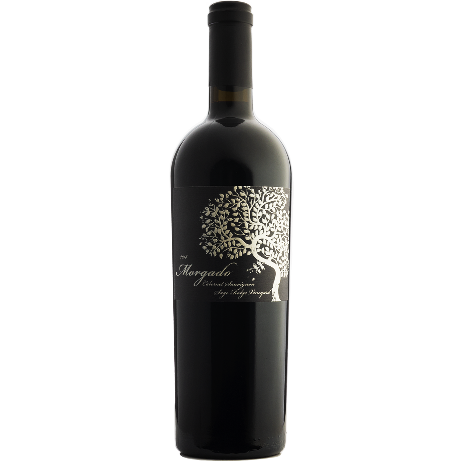 Morgado Cellars 2018 Sage Ridge Vineyard Cabernet Sauvignon 750ml Wine Bottle
