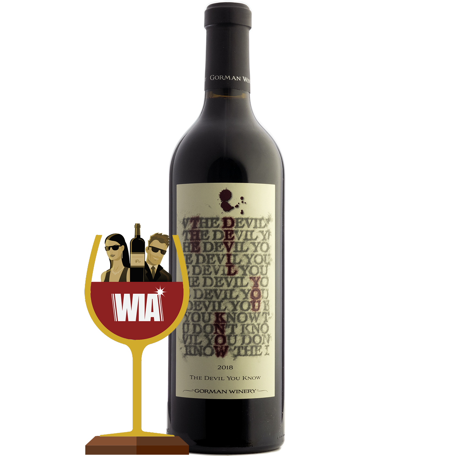 Gorman Winery 2018 'The Devil You Know' Columbia Valley Red 750ml Wine Bottle