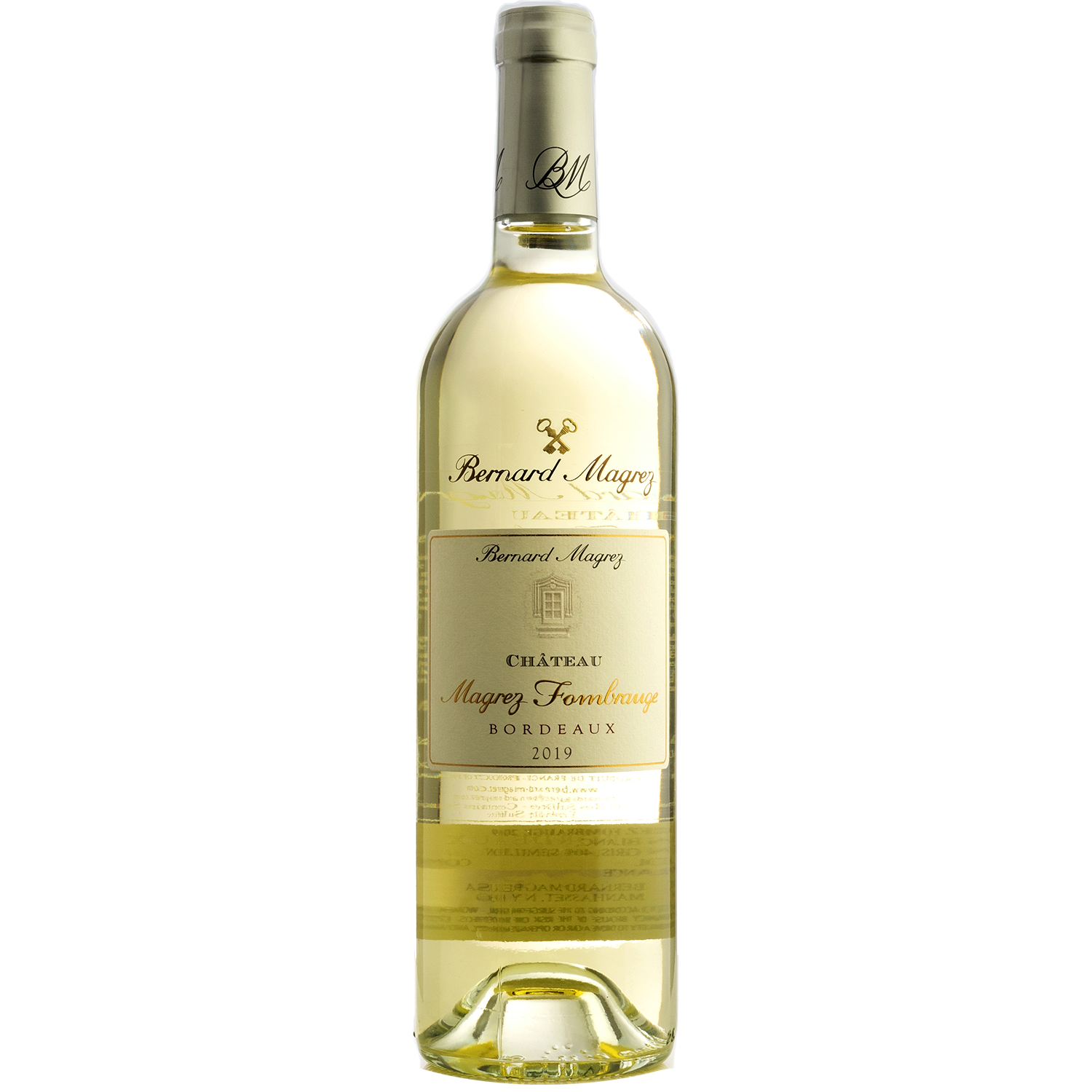 Château Magrez Fombrauge 2019 Bordeaux Blanc 750ml Wine Bottle
