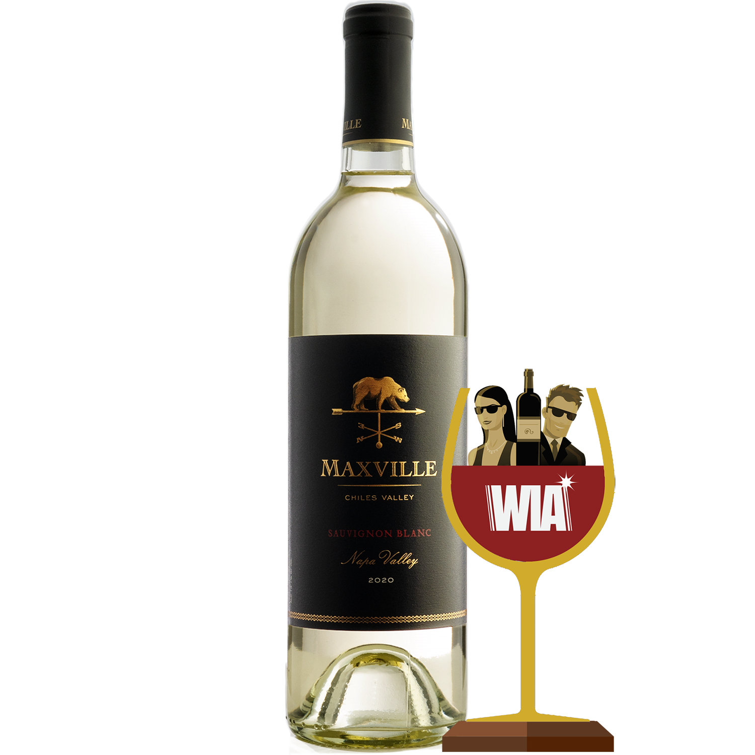 Maxville 2020 Napa Valley Estate Sauvignon Blanc 750ml Wine Bottle