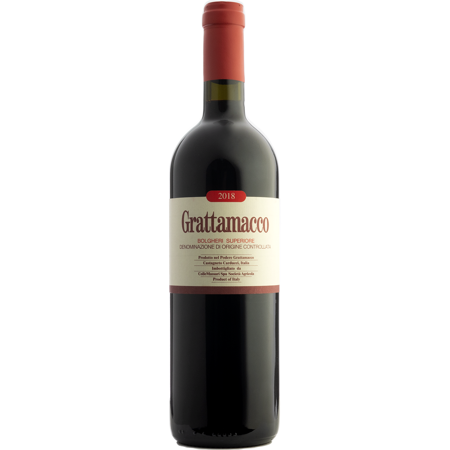 Grattamacco 2018 'Grattamacco' Bolgheri Superiore 750ml Wine Bottle