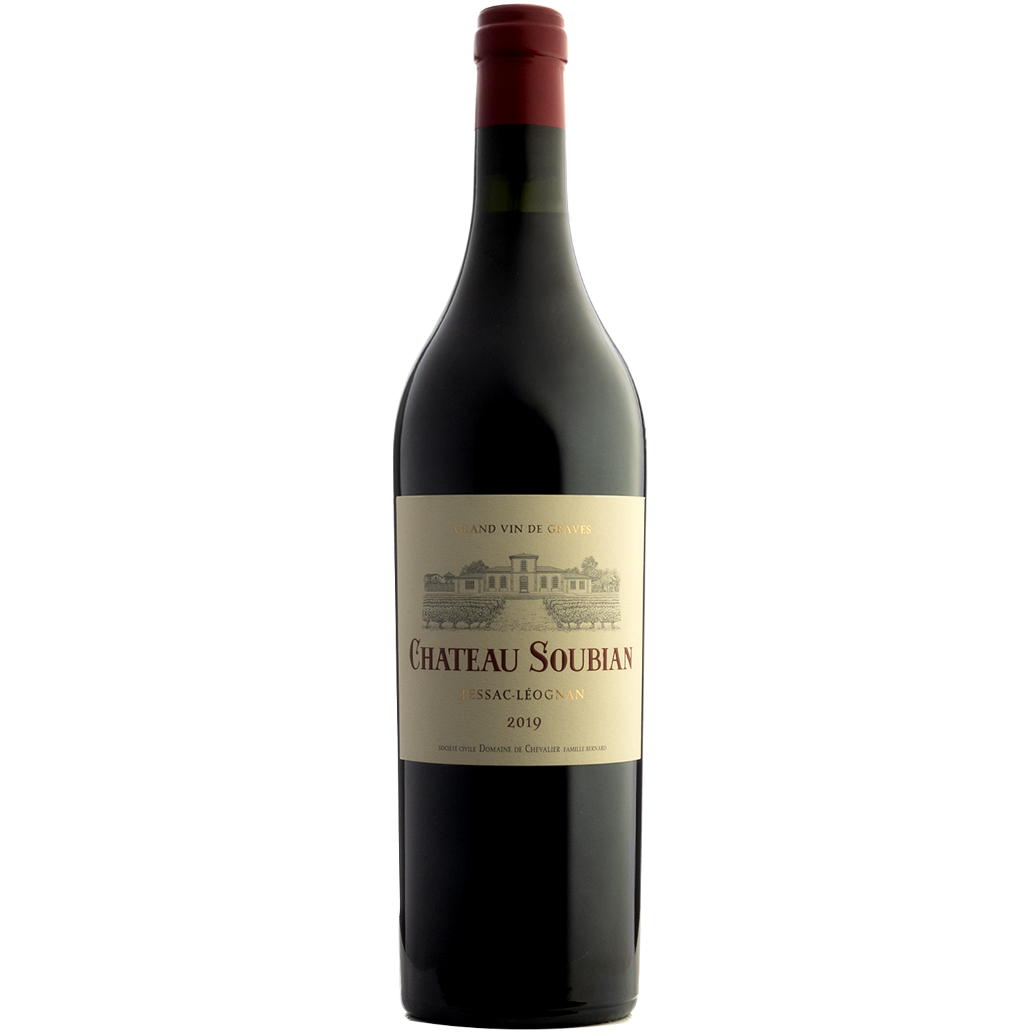 Domaine de Chevalier 2019 'Château Soubian' Pessac-Léognan 750ml Wine Bottle