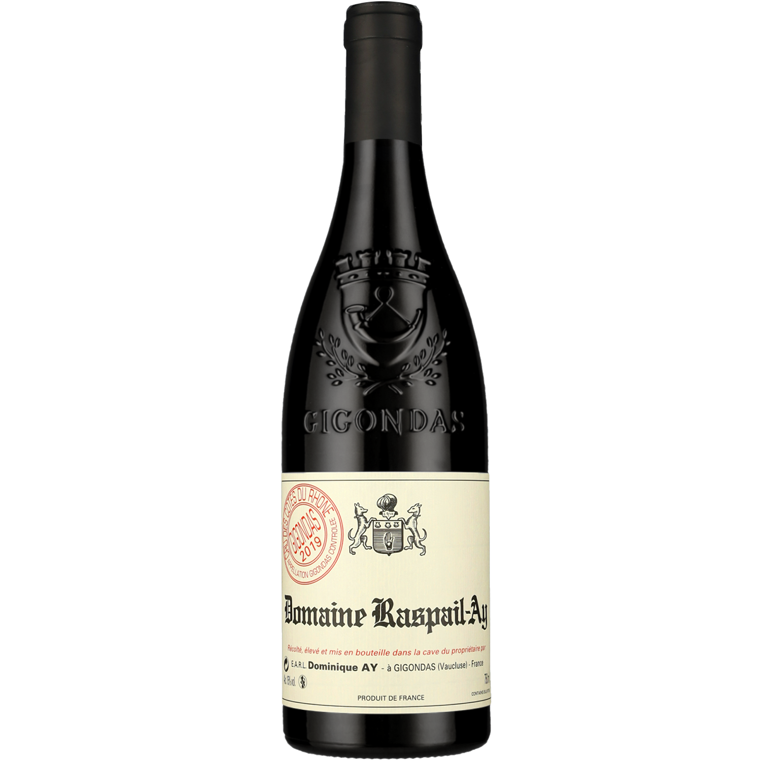 Domaine Raspail-Ay 2019 Gigondas 750ml Wine Bottle