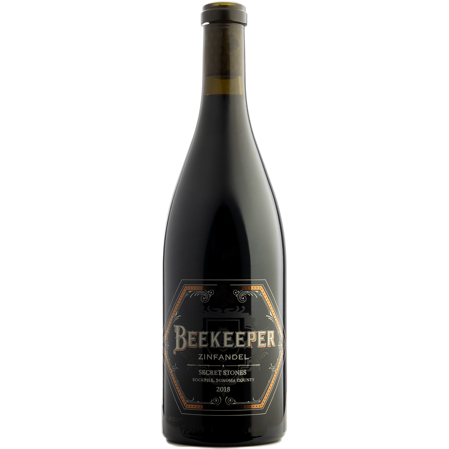 Beekeeper Cellars 2018 'Secret Stones' Rockpile Zinfandel 750ml Wine Bottle
